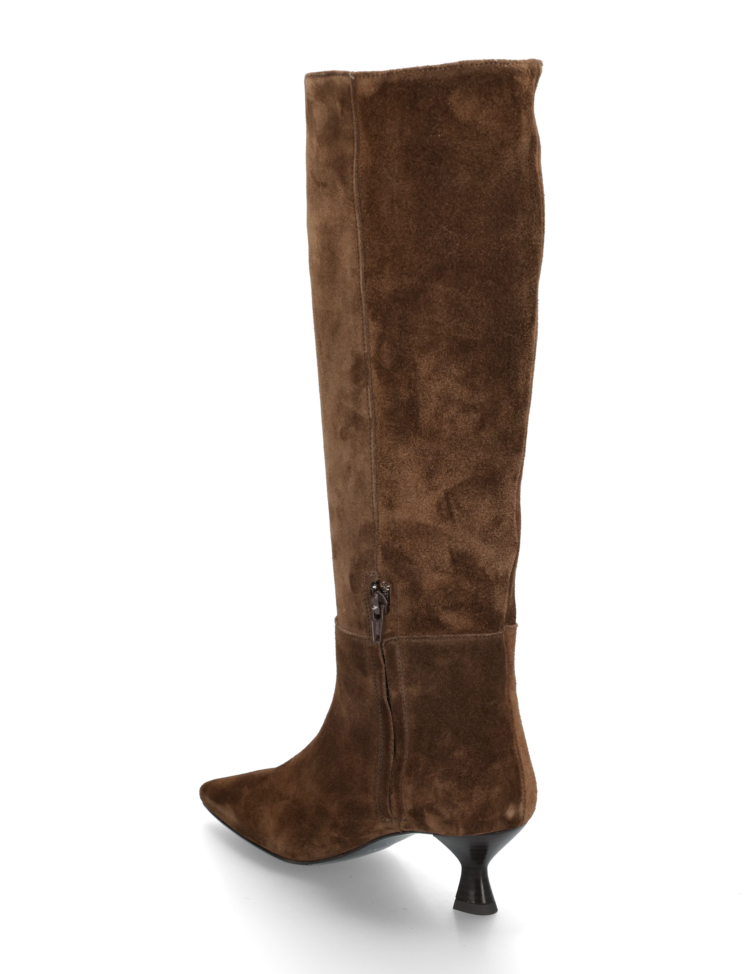 Pavement - PAMartina - langskaftede støvler - brown suede - 1