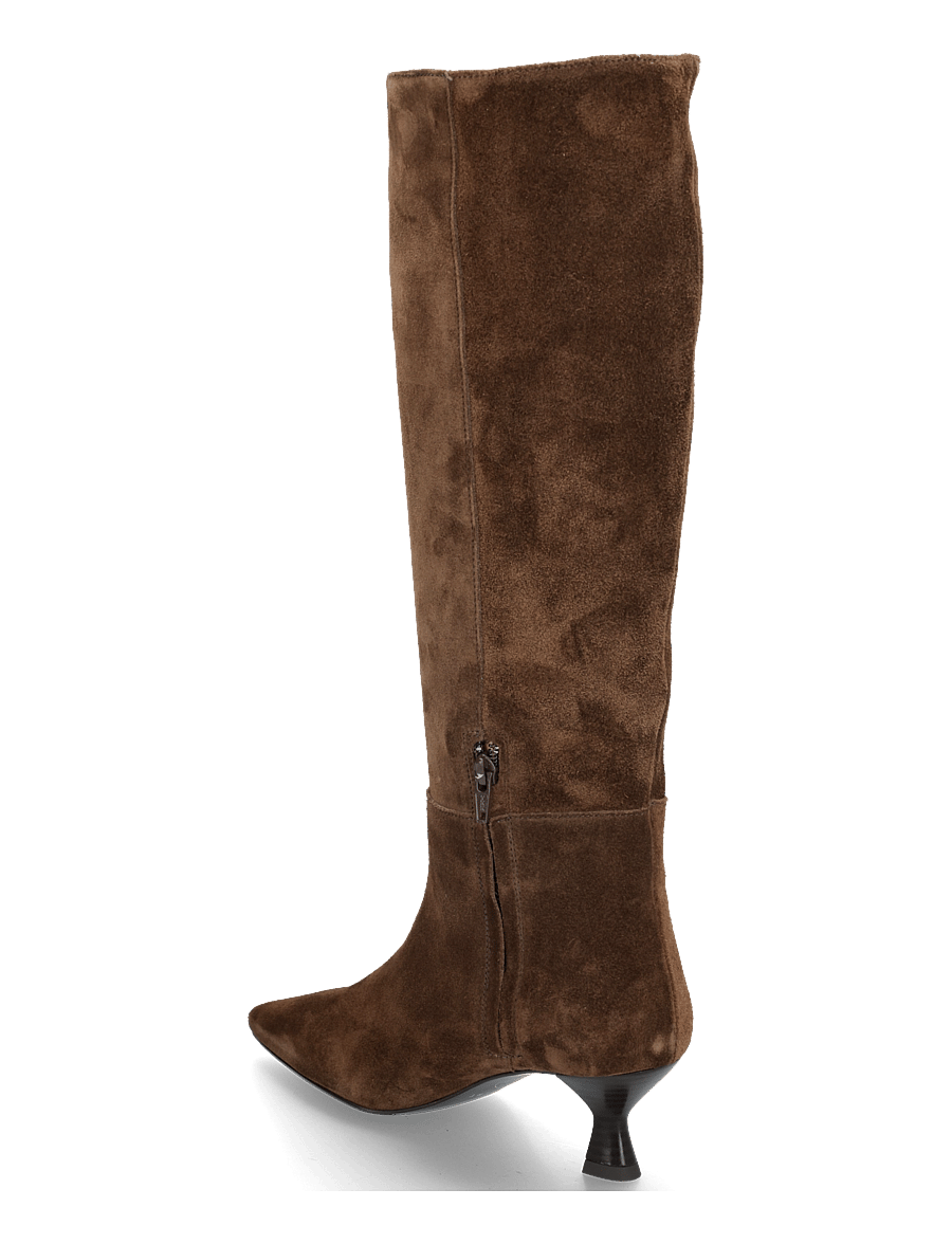 Pavement - PAMartina - kniehohe stiefel - brown suede - 1