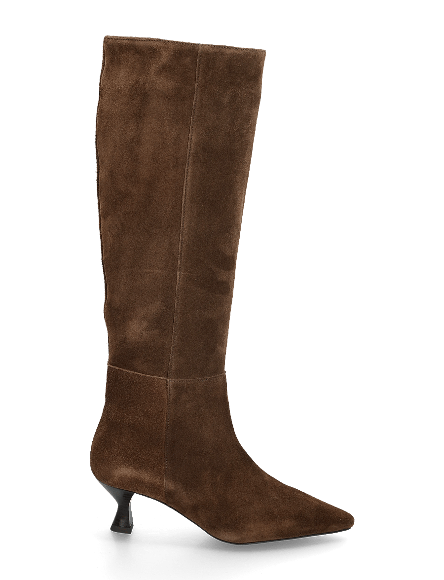 Pavement - PAMartina - langskaftede støvler - brown suede - 2