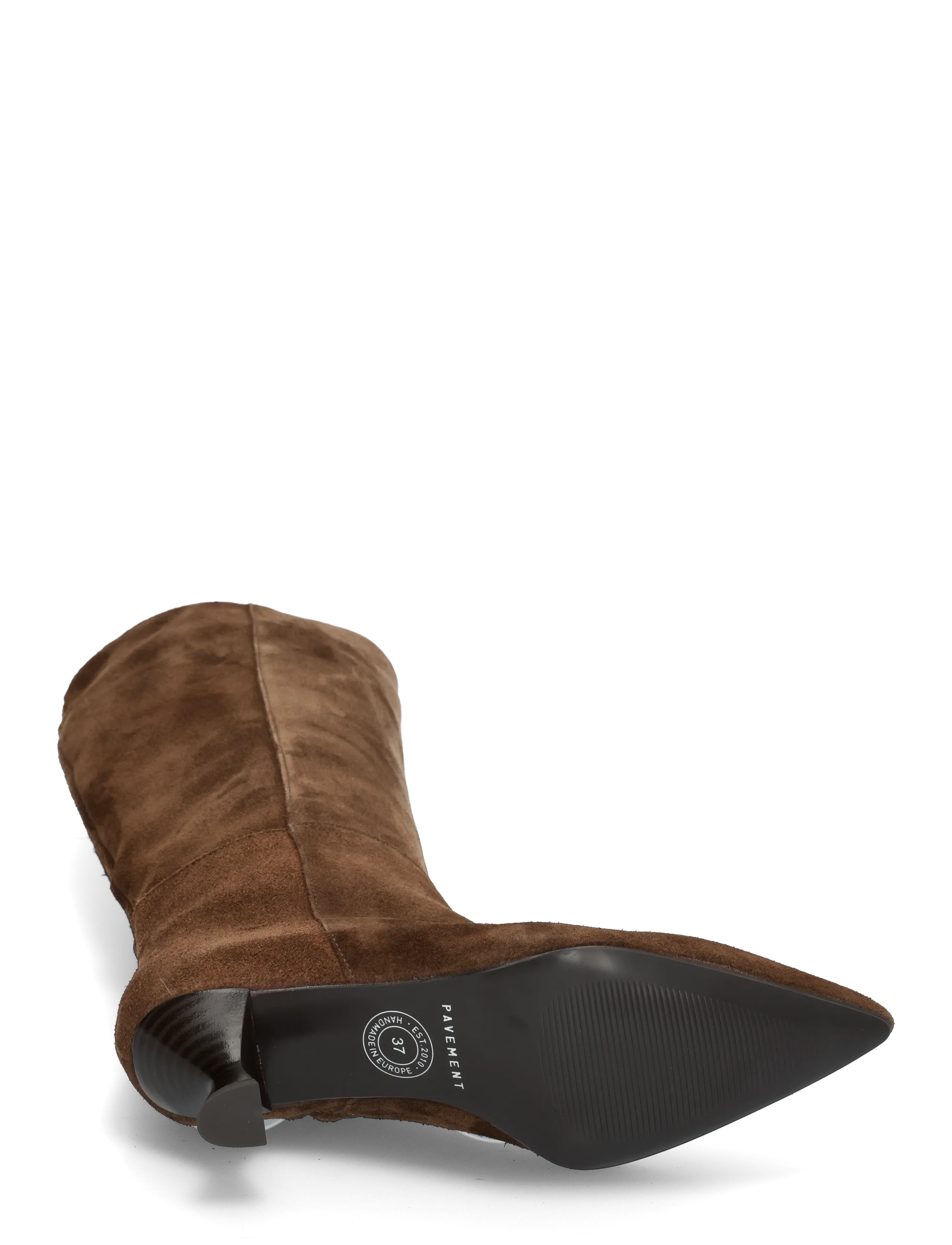Pavement - PAMartina - knähöga stövlar - brown suede - 4