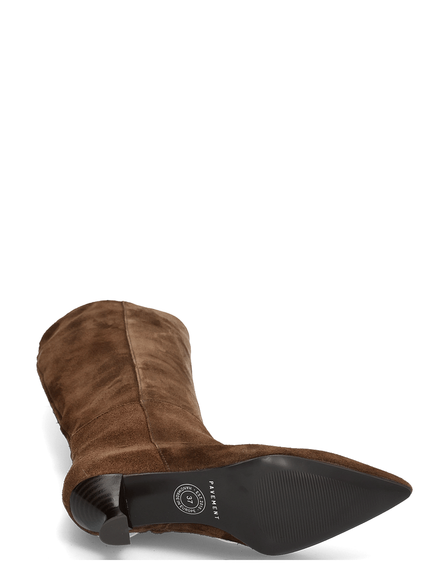 Pavement - PAMartina - kniehohe stiefel - brown suede - 4