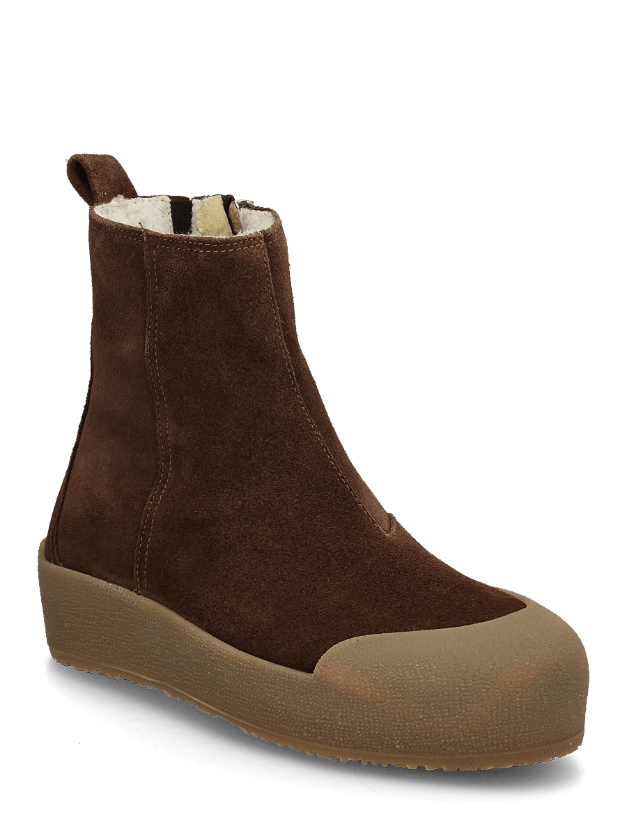 Pavement - PAKatrin - madalad poolsaapad - brown suede - 0