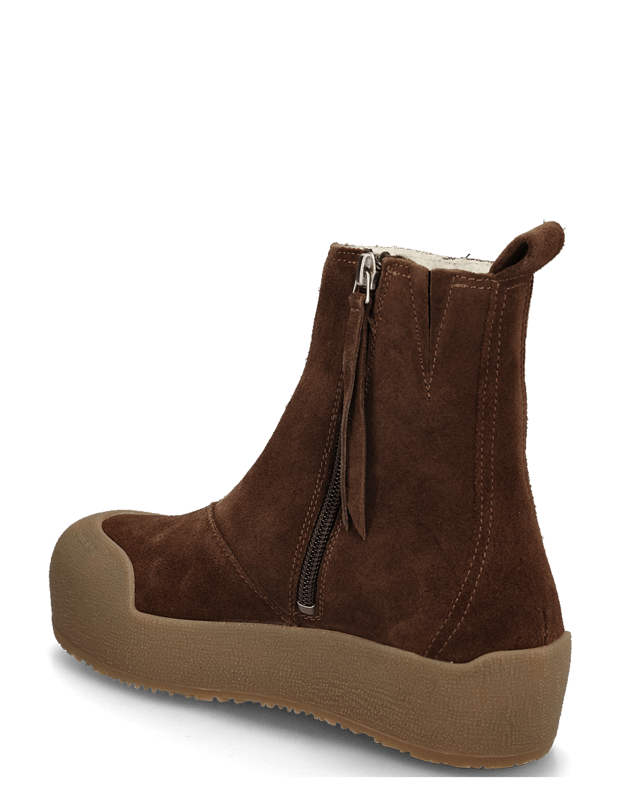 Pavement - PAKatrin - flache stiefeletten - brown suede - 1