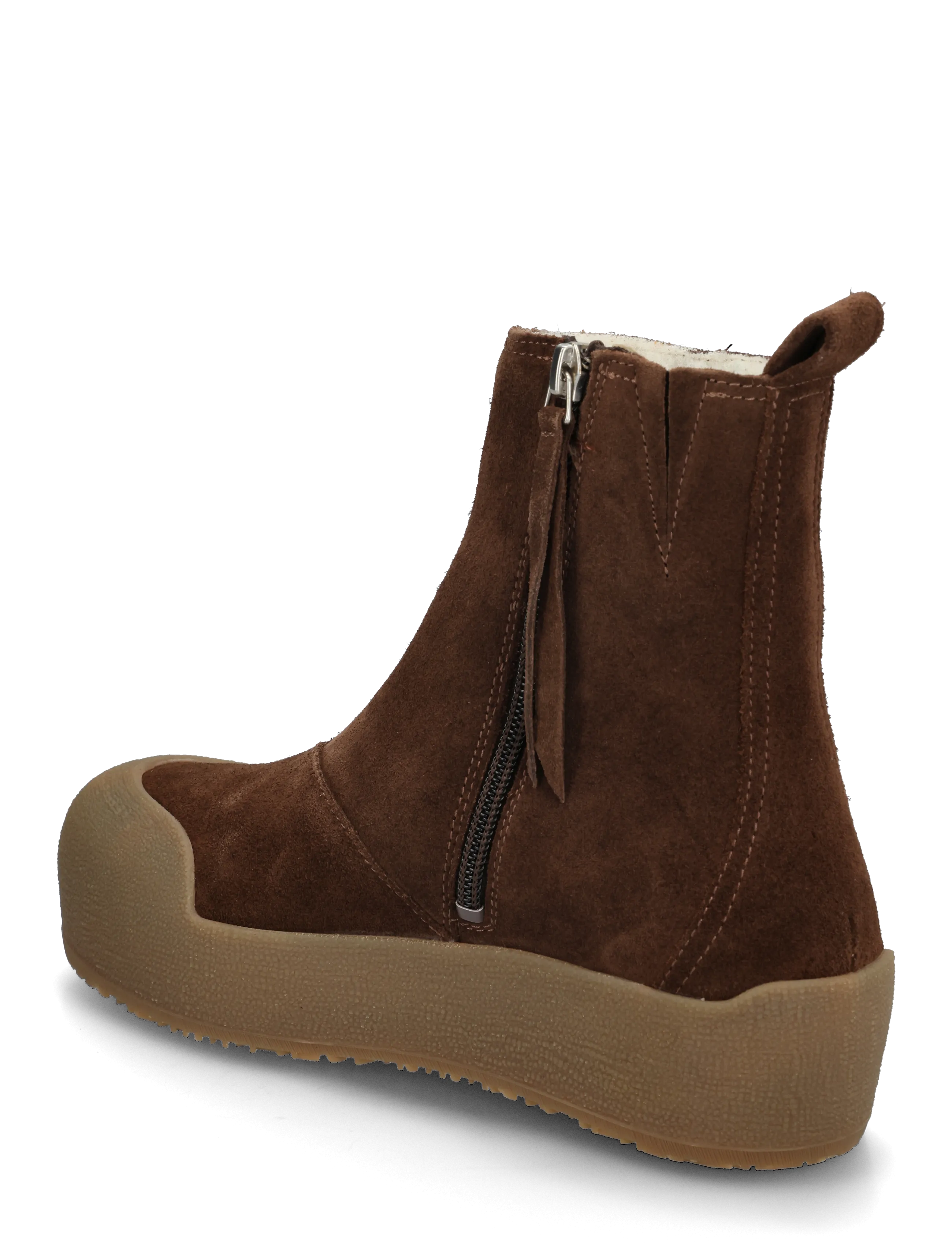 Pavement - PAKatrin - madalad poolsaapad - brown suede - 1