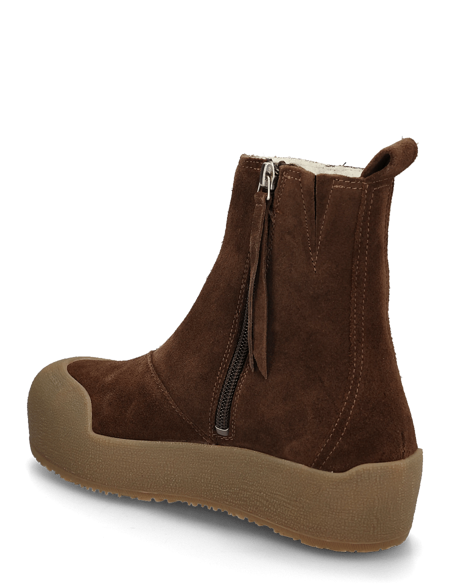 Pavement - PAKatrin - madalad poolsaapad - brown suede - 1