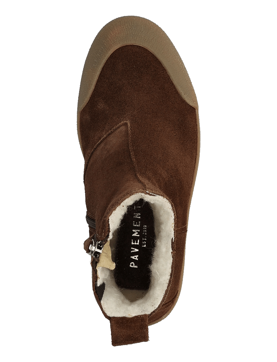 Pavement - PAKatrin - flache stiefeletten - brown suede - 3