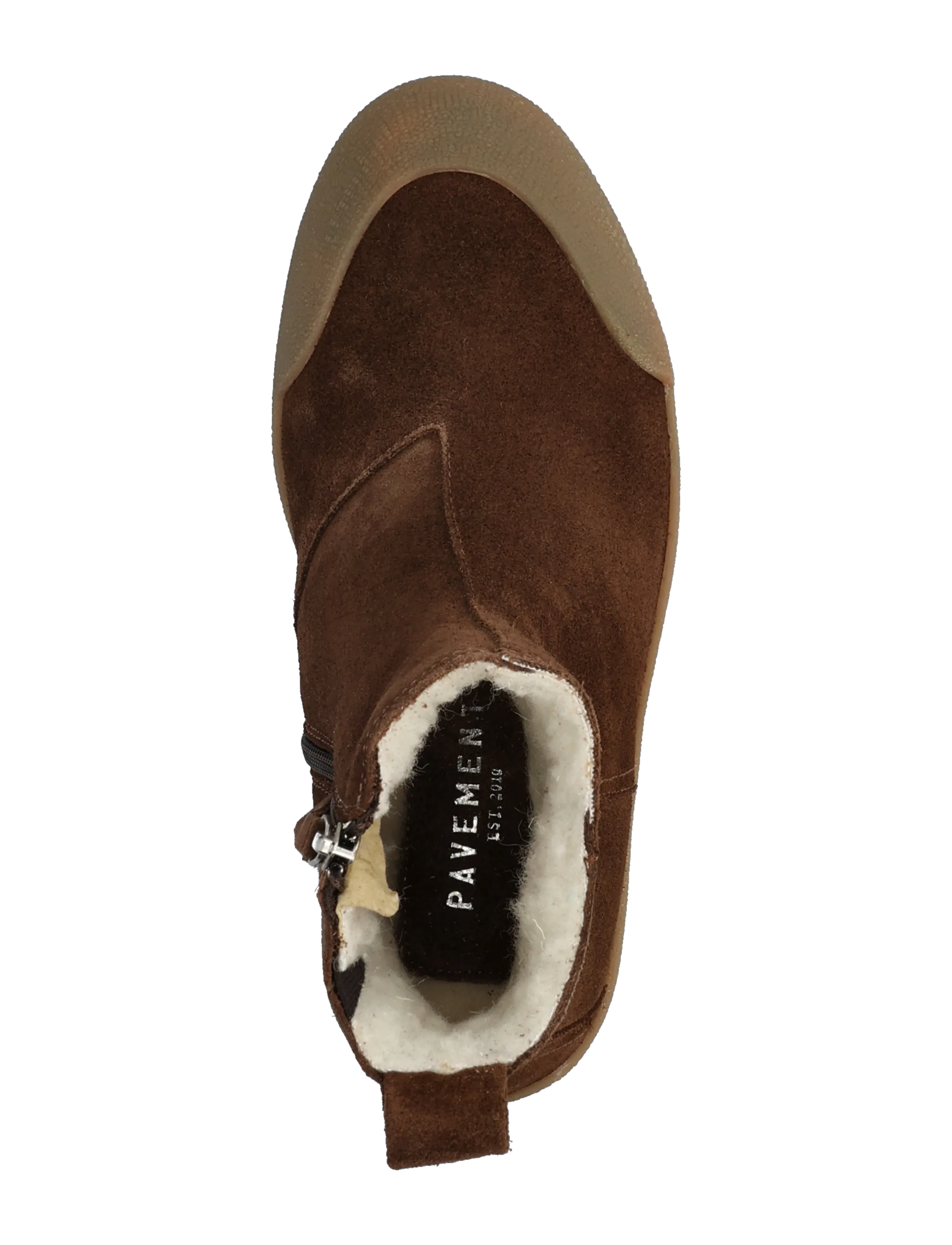 Pavement - PAKatrin - madalad poolsaapad - brown suede - 3