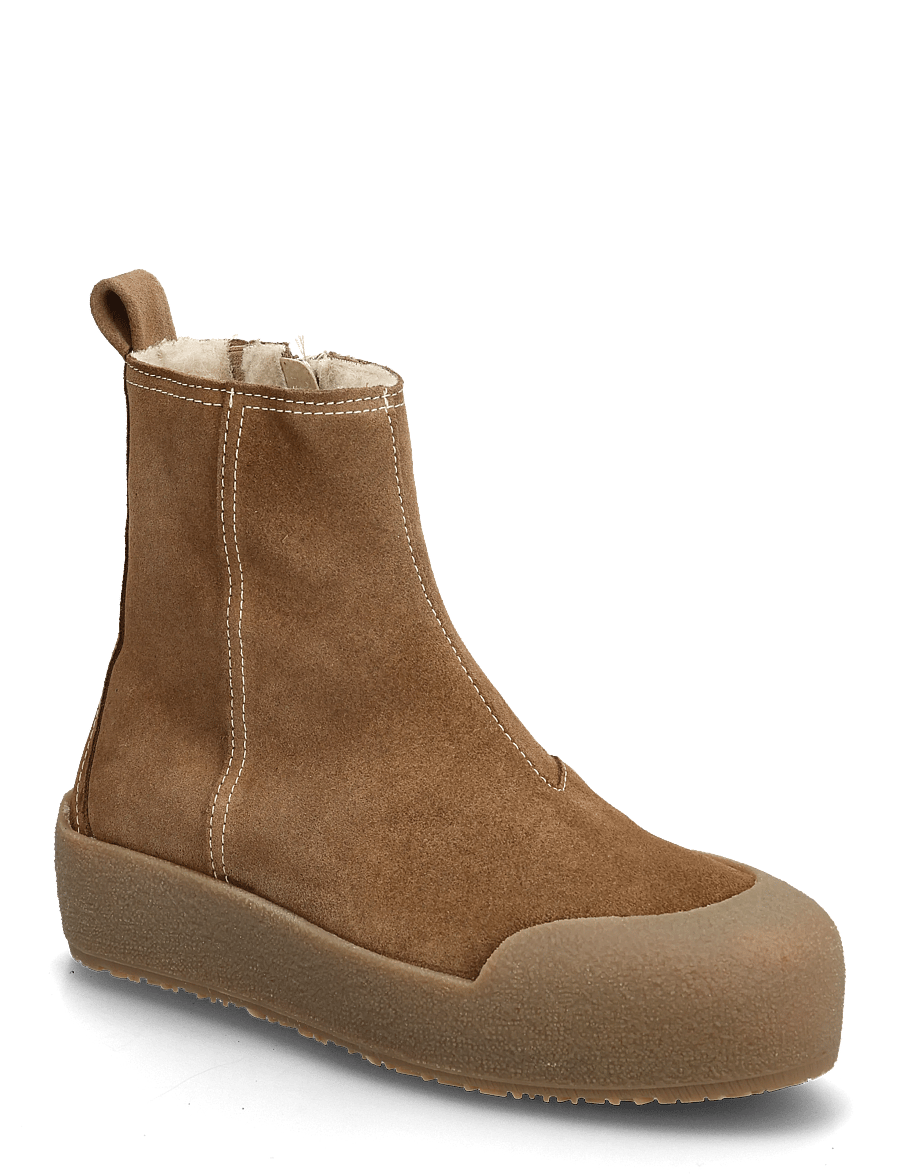 Pavement - PAKatrin - flat ankle boots - taupe suede - 0