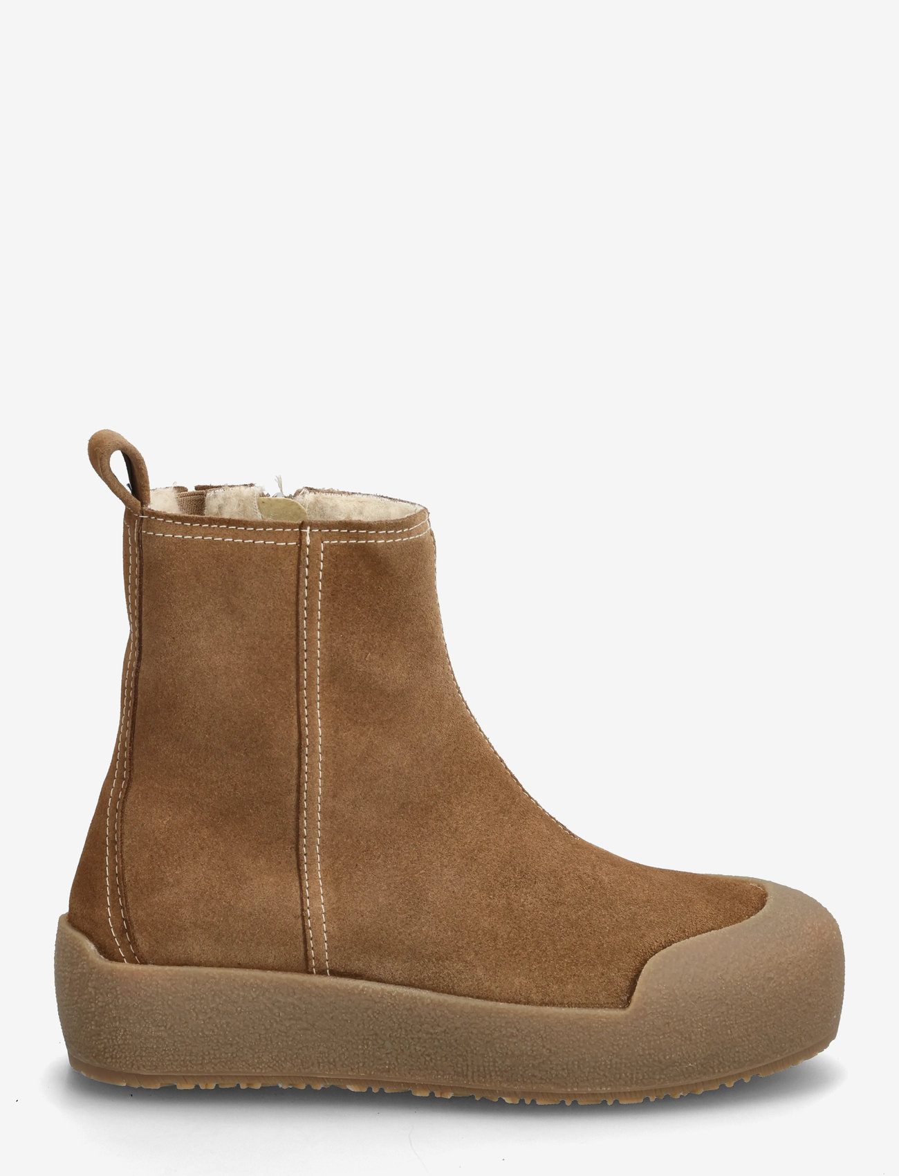 Pavement - Katrin - madalad poolsaapad - taupe suede - 1