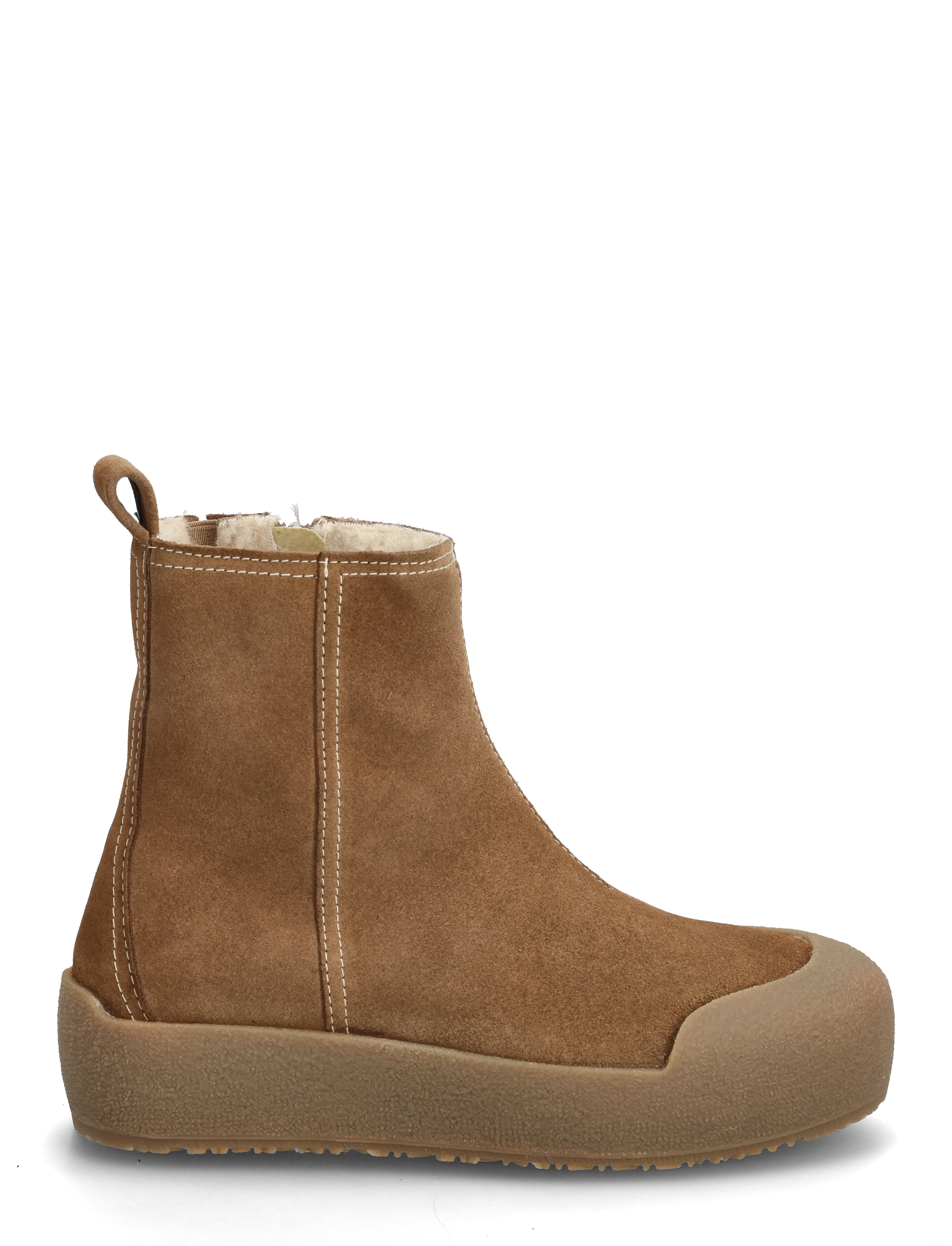 Pavement - PAKatrin - flat ankle boots - taupe suede - 1