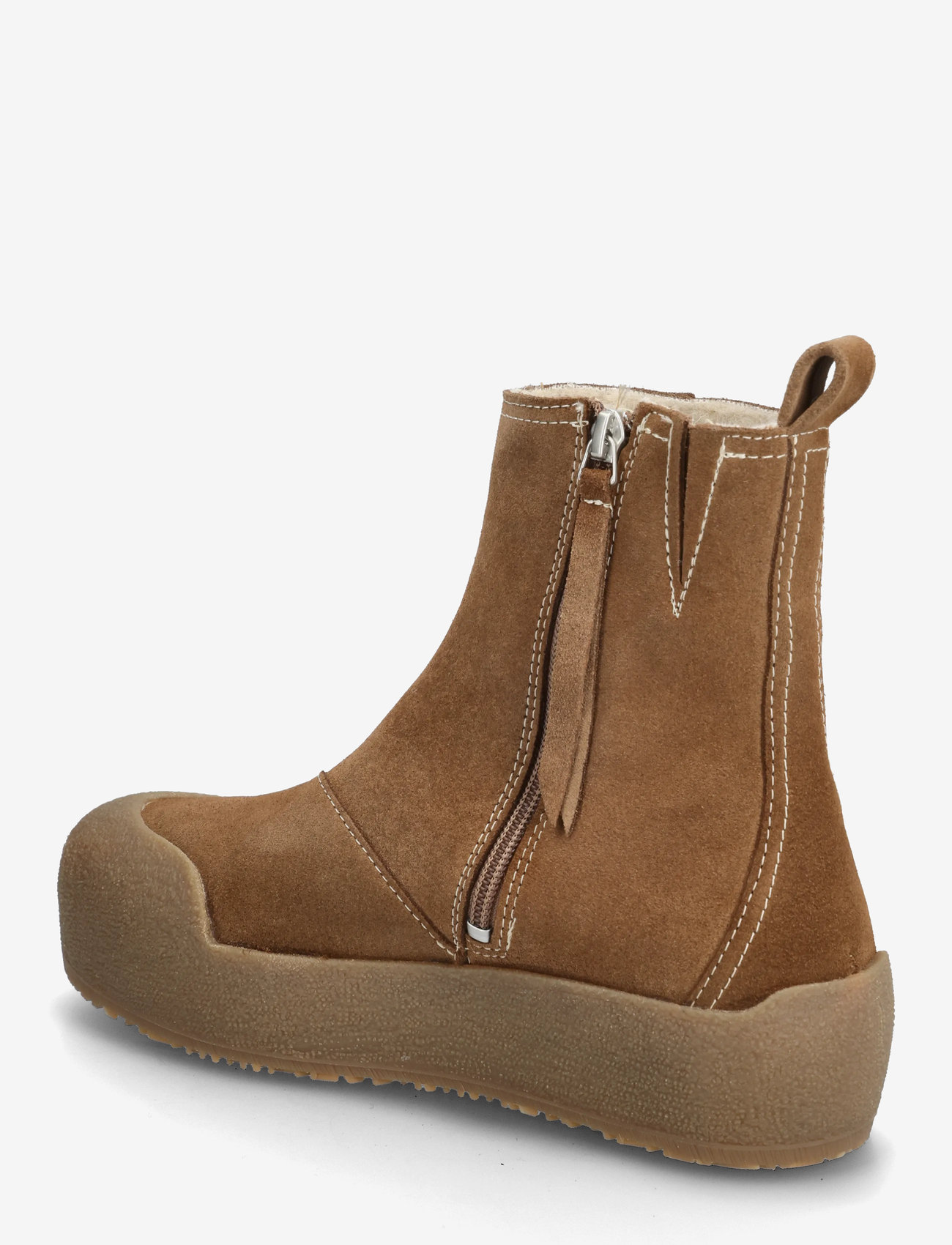 Pavement - Katrin - madalad poolsaapad - taupe suede - 2