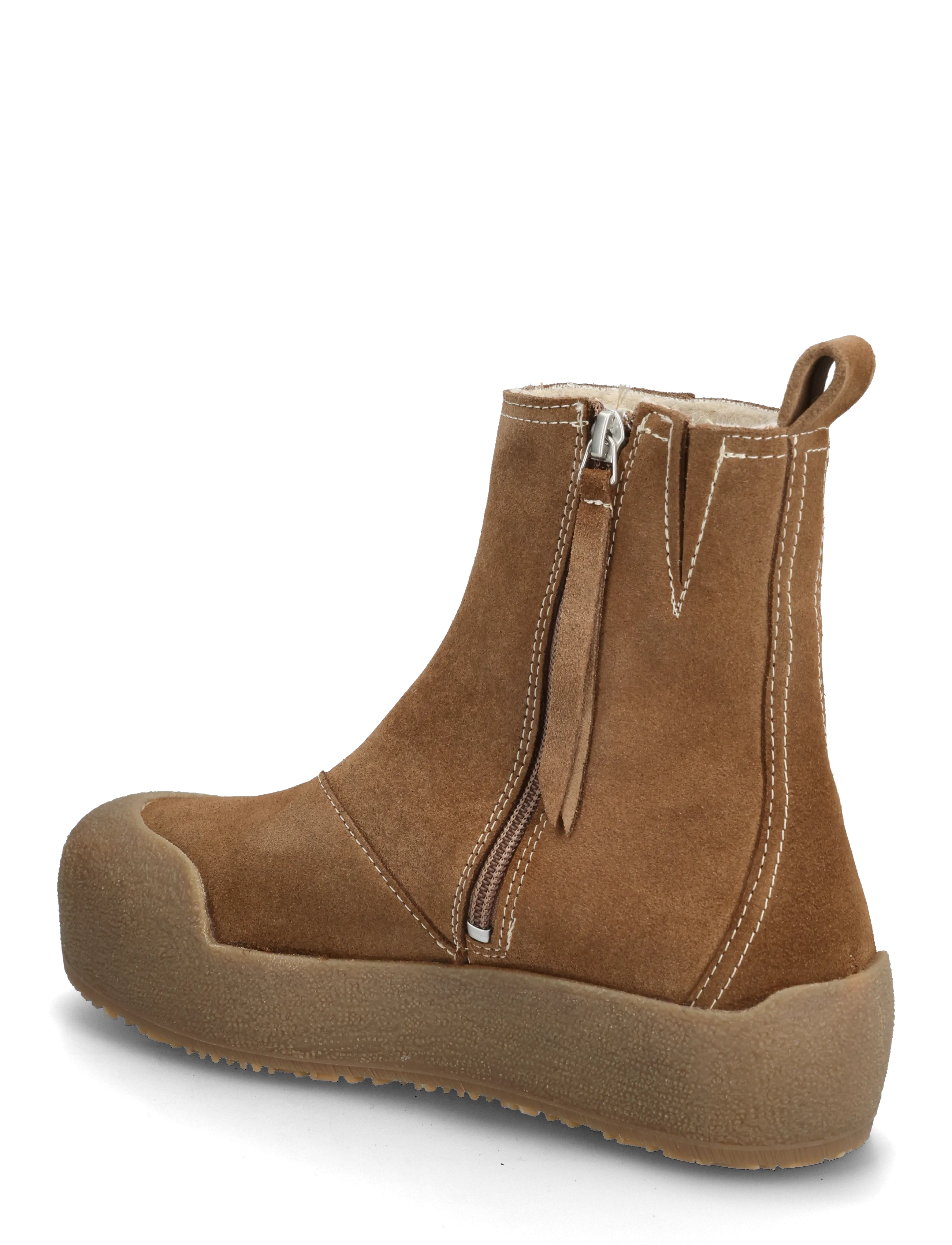 Pavement - PAKatrin - flat ankle boots - taupe suede - 2