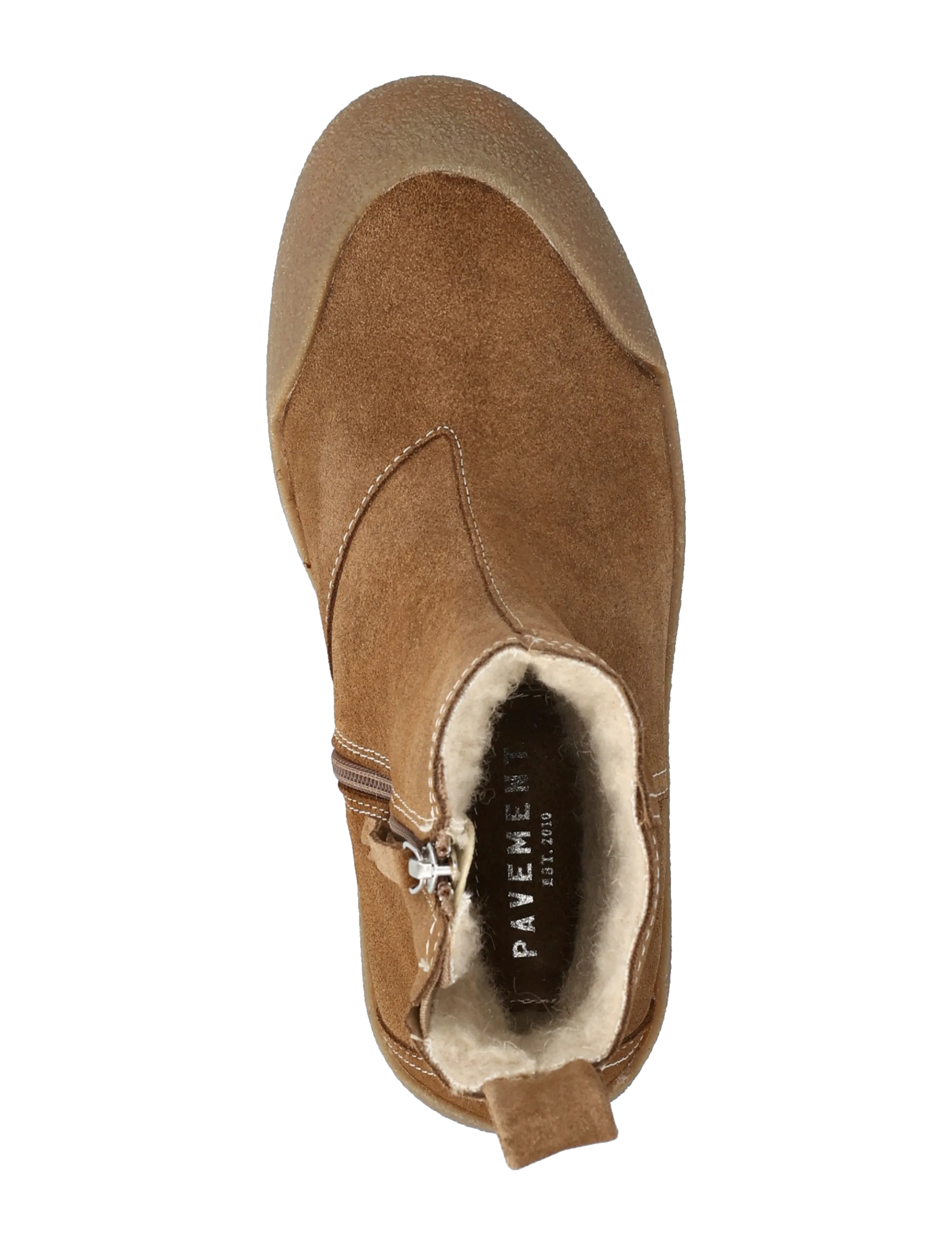 Pavement - PAKatrin - flat ankle boots - taupe suede - 3