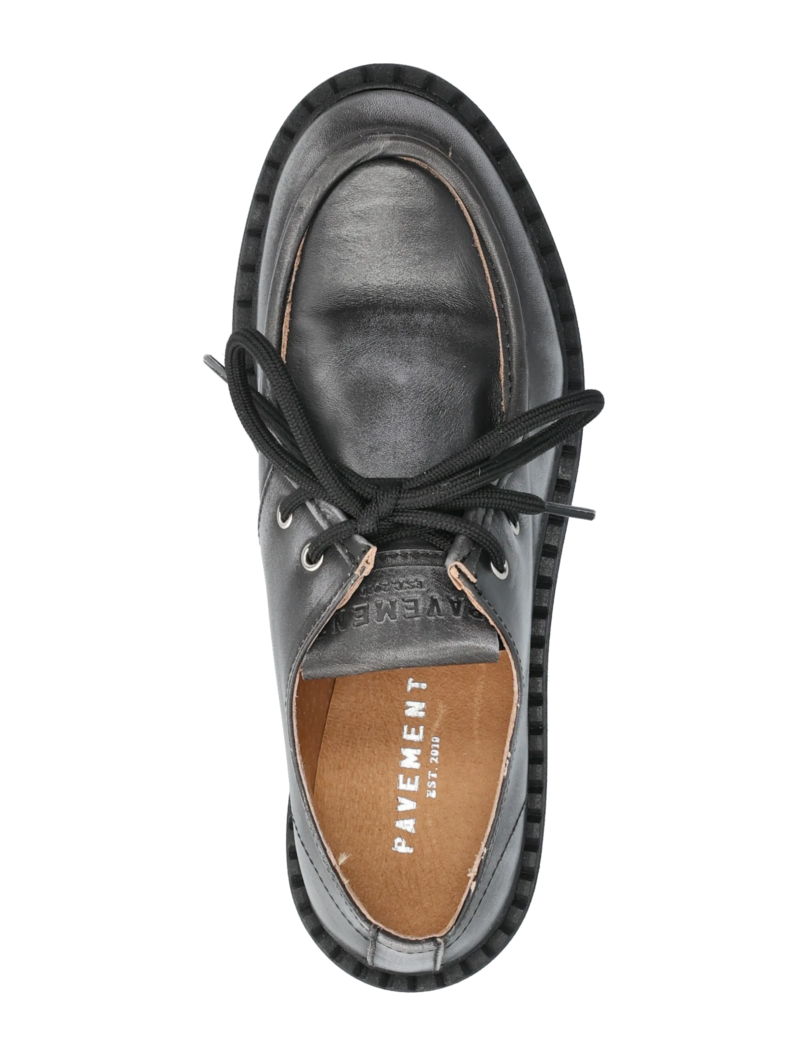 Pavement - Evelyn - loafers med klack - black matte - 3