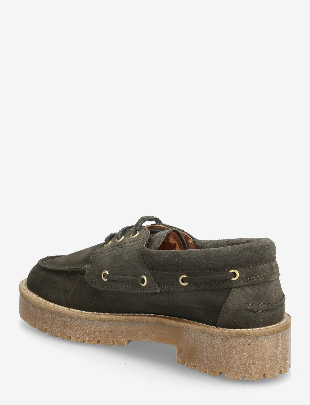 Pavement - Alvina suede plateau - purjekingad - dark green suede - 2