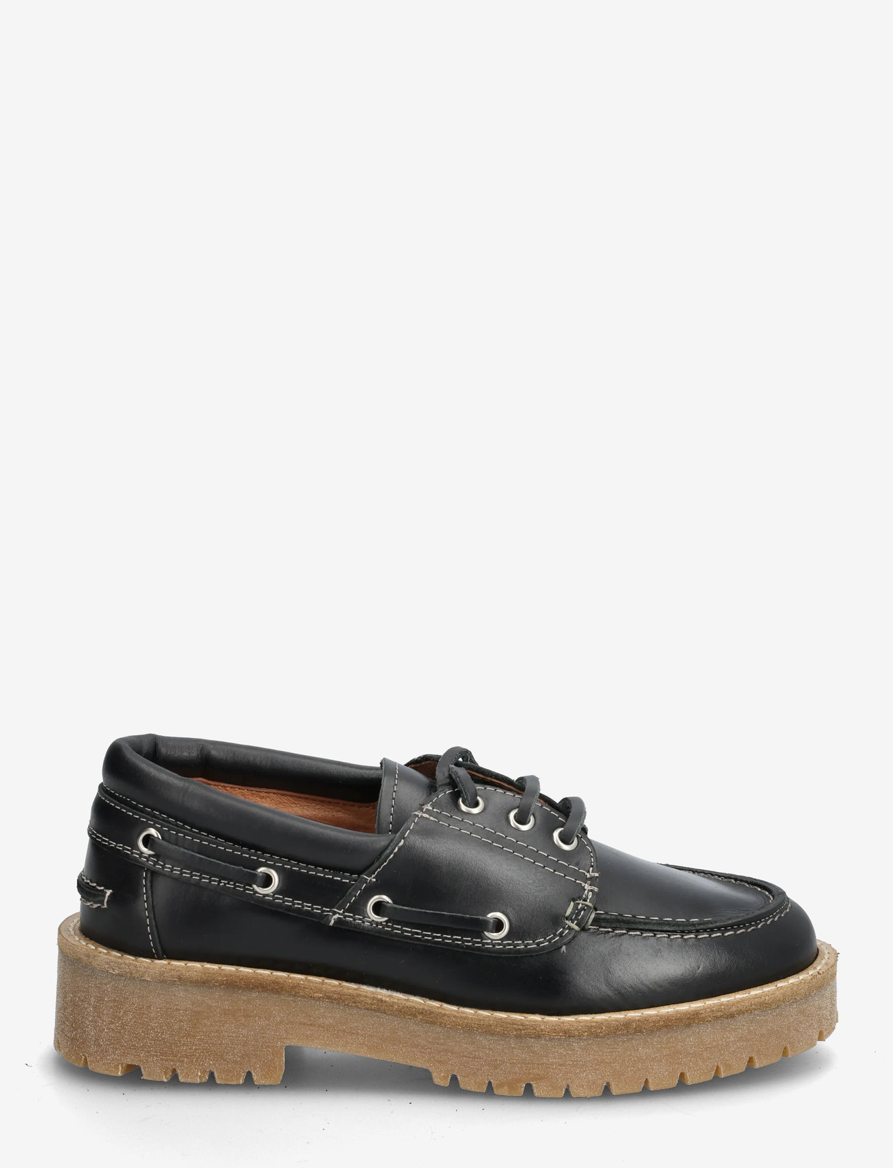 Pavement - Alvina plateau - boat shoes - black/white - 1