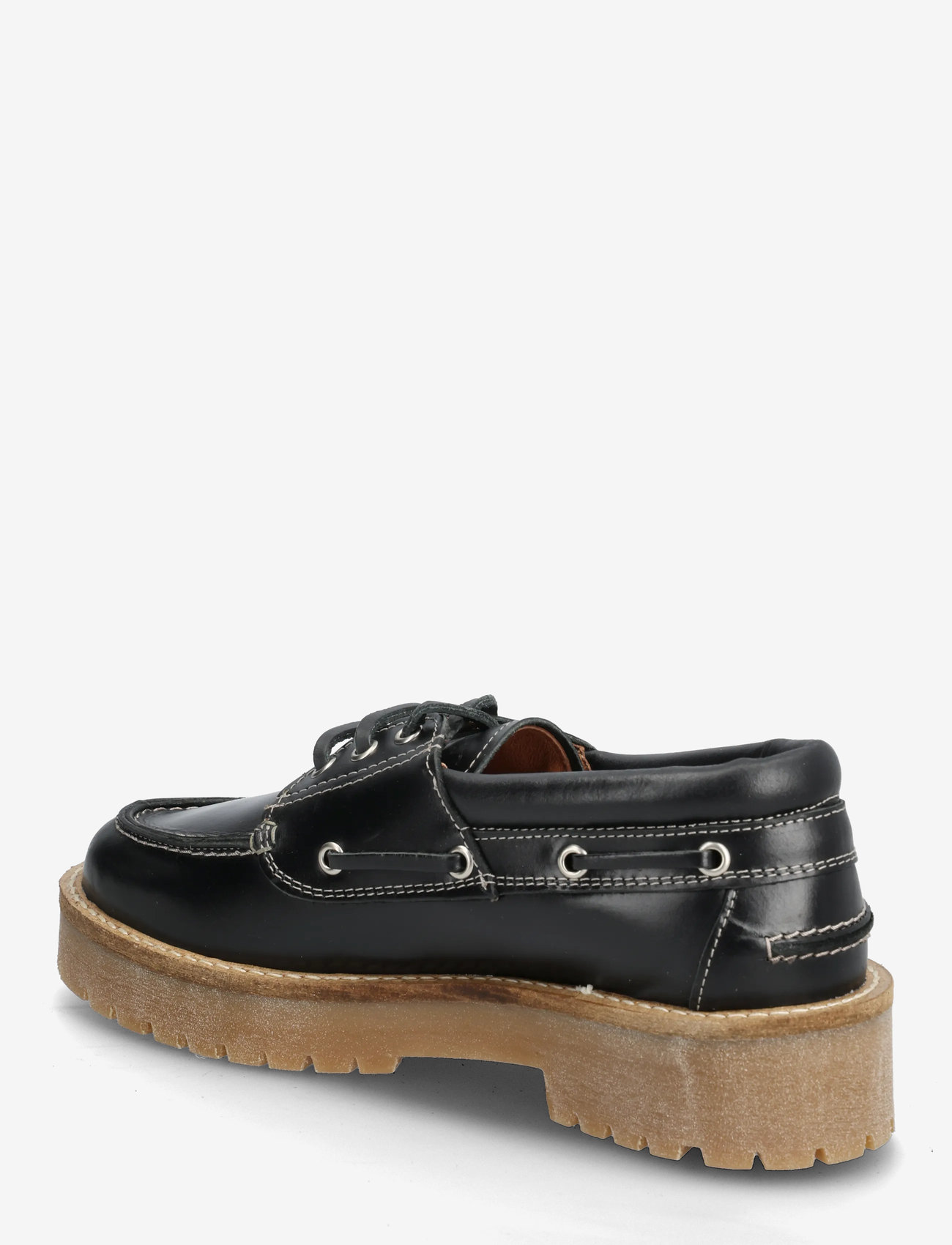 Pavement - Alvina plateau - boat shoes - black/white - 2