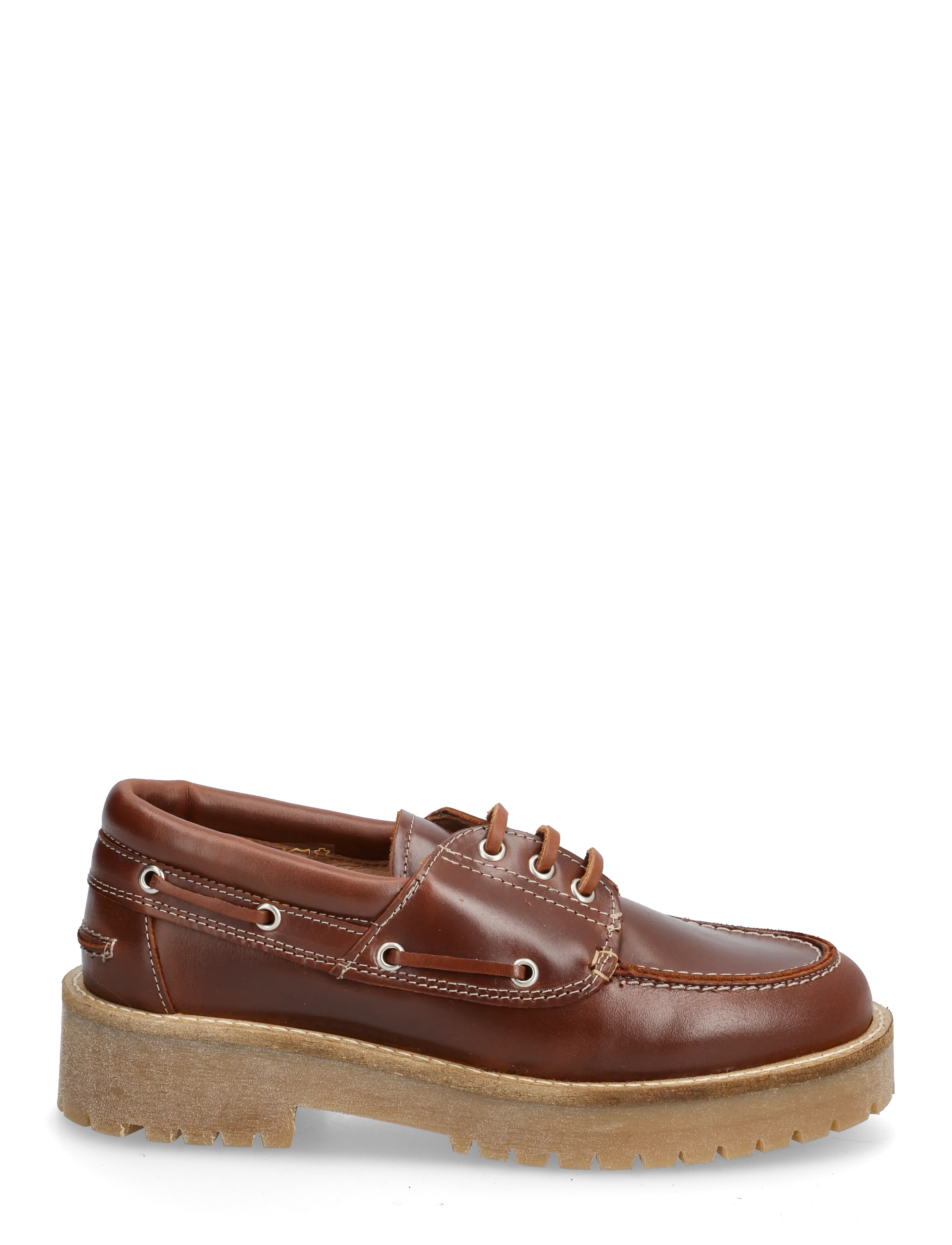 Pavement - Alvina plateau - boat shoes - tan/white - 1