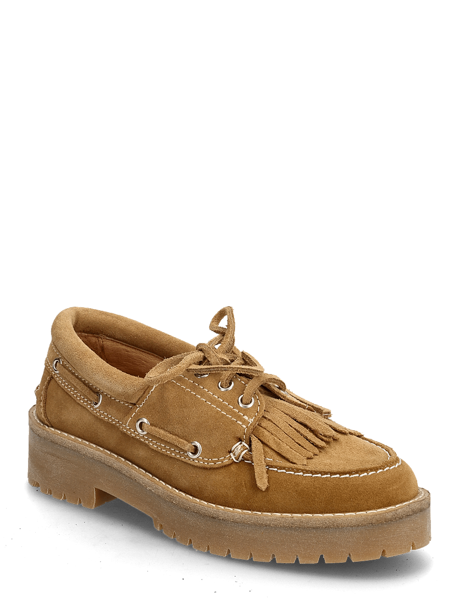 Pavement - Alvina Fringle Suede - bootsschuhe - taupe - 0