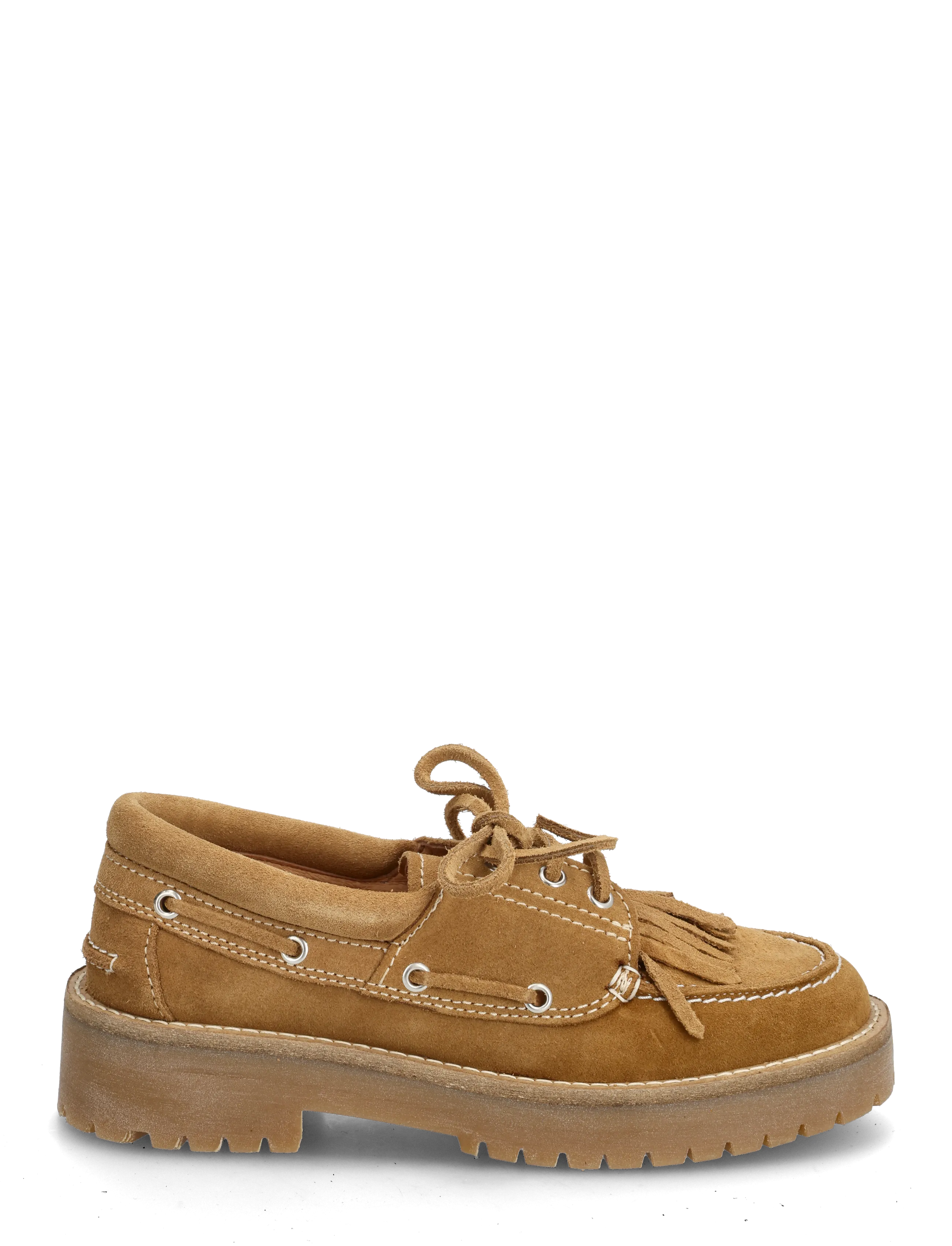 Pavement - Alvina Fringle Suede - purjekingad - taupe - 1