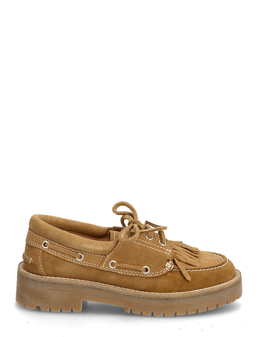 Pavement - Alvina Fringle Suede - bootsschuhe - taupe - 1