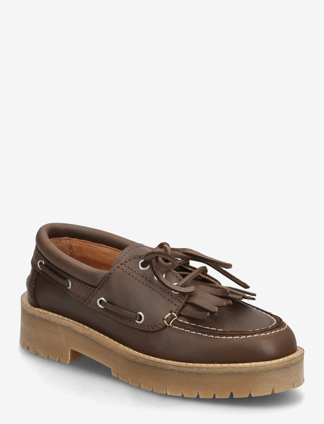 Pavement - Alvina Plateau Fringle - særlige begivenheder - brown nubuck - 0