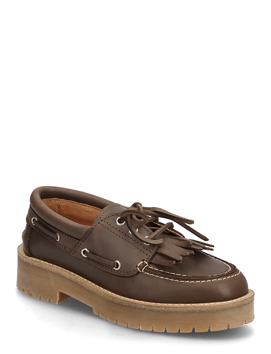 Pavement - Alvina Plateau Fringle - modetrends - brown nubuck - 0