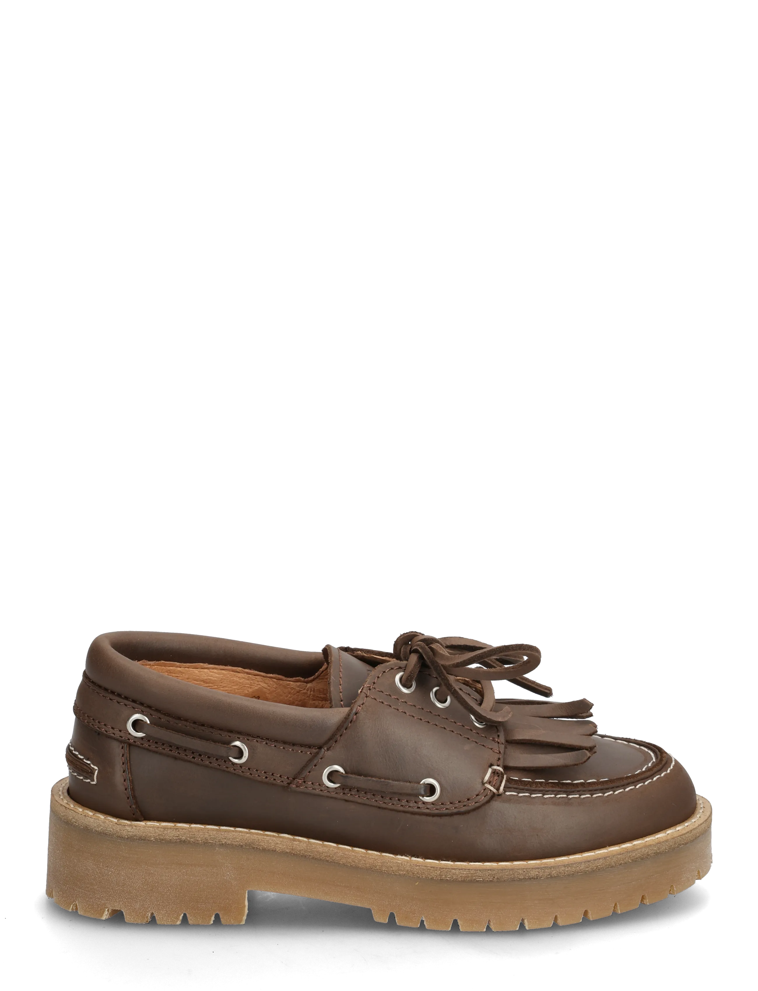Pavement - Alvina Plateau Fringle - modetrender - brown nubuck - 1