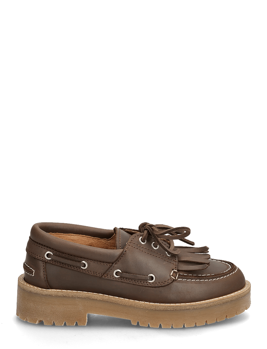 Pavement - Alvina Plateau Fringle - modetrends - brown nubuck - 1