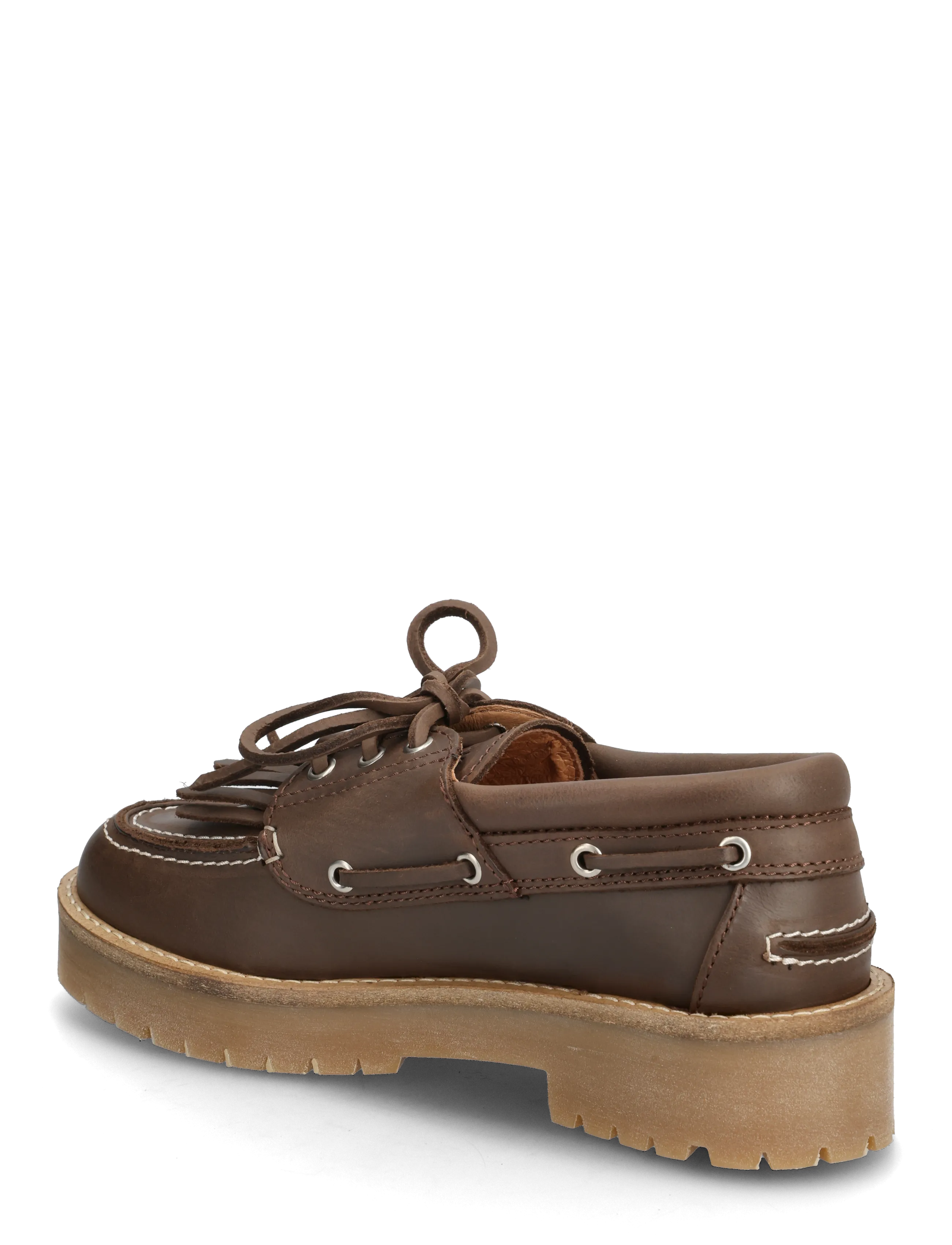 Pavement - Alvina Plateau Fringle - modetrender - brown nubuck - 2