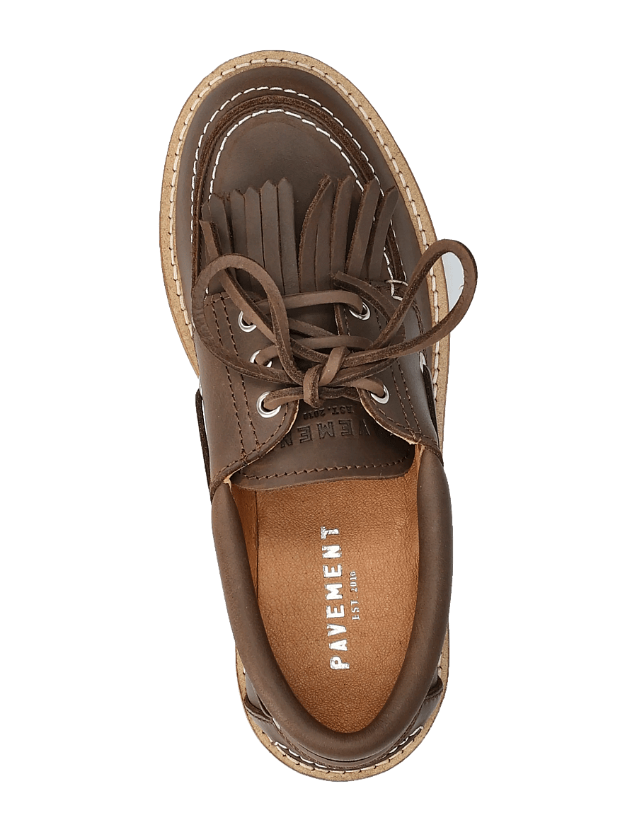 Pavement - Alvina Plateau Fringle - modetrends - brown nubuck - 3