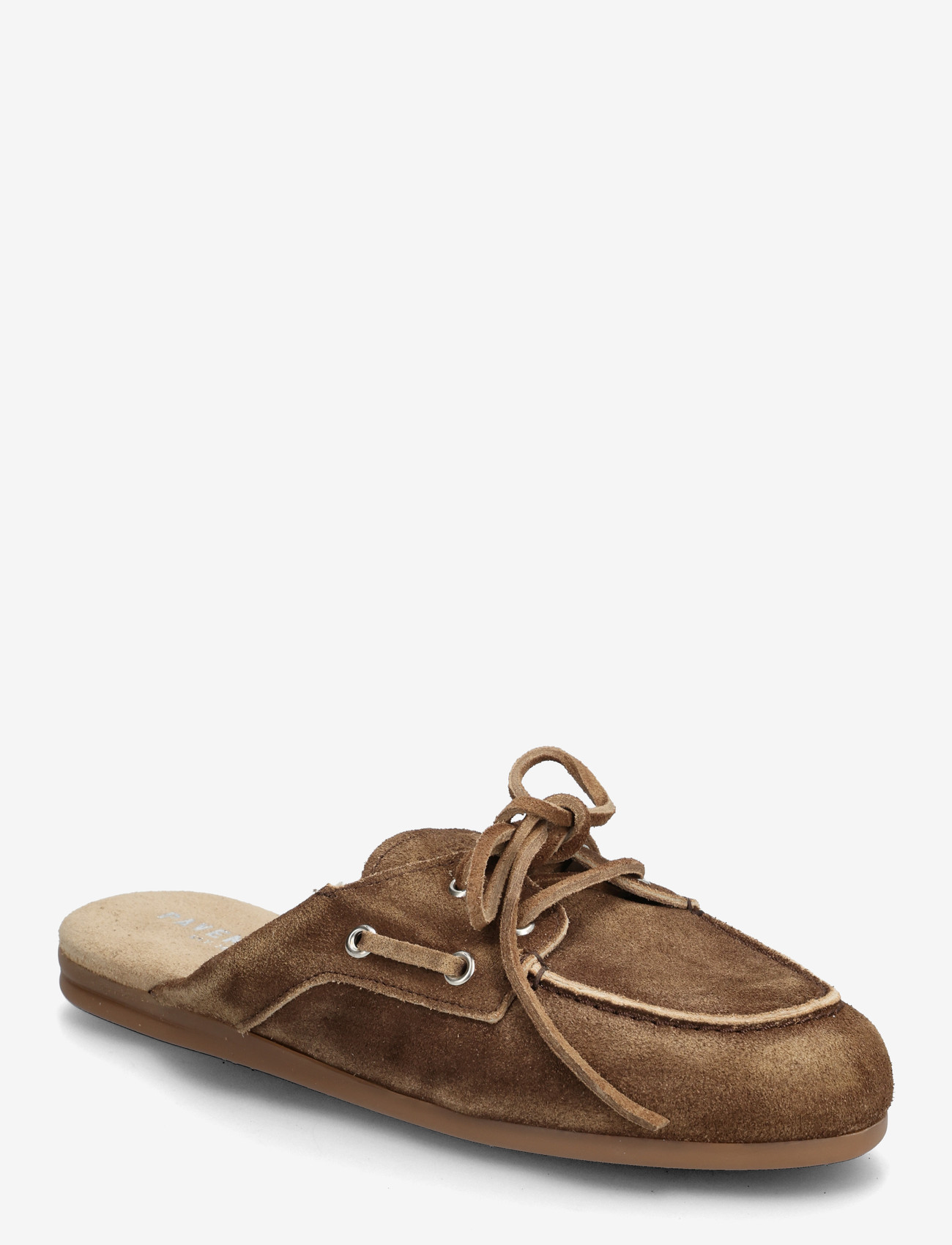 Pavement - Yasma - platta mules - brown suede - 0
