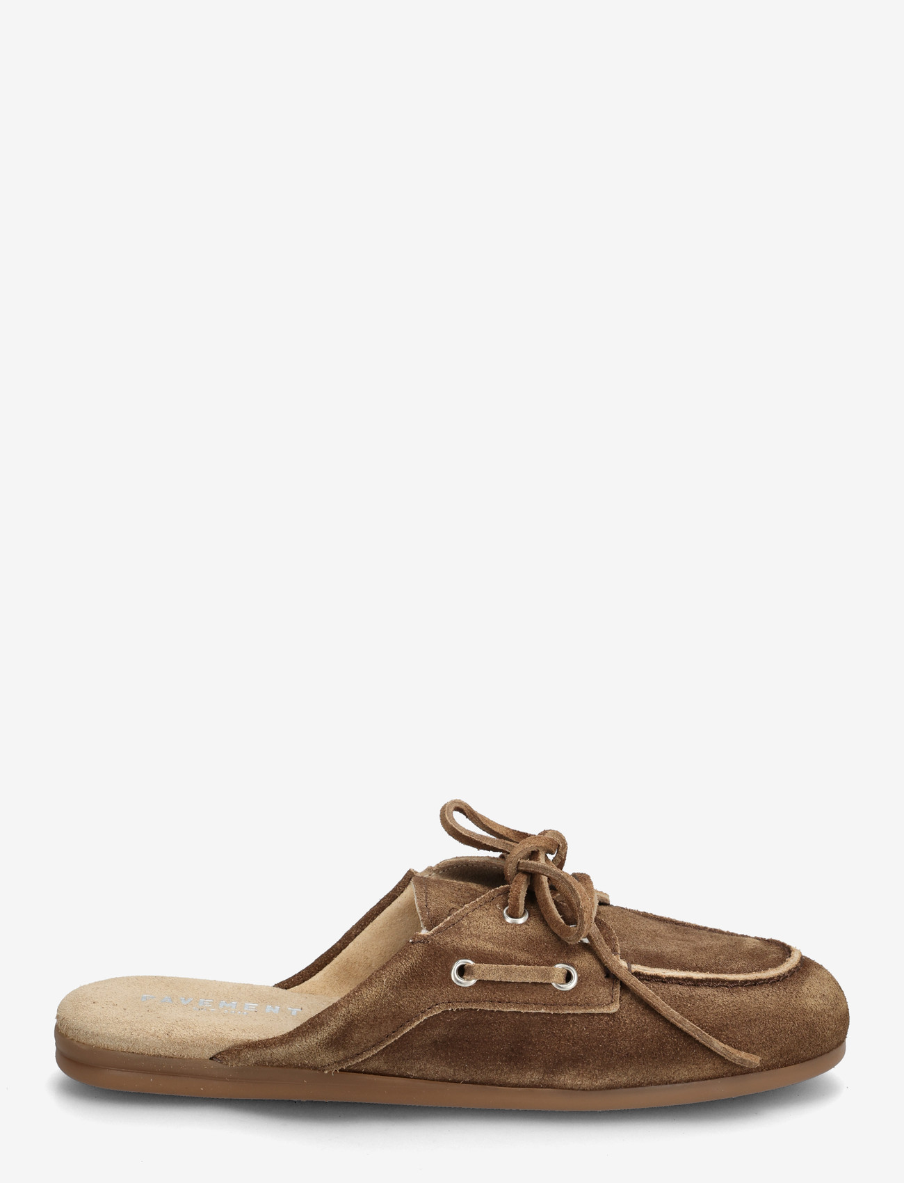 Pavement - Yasma - platta mules - brown suede - 1