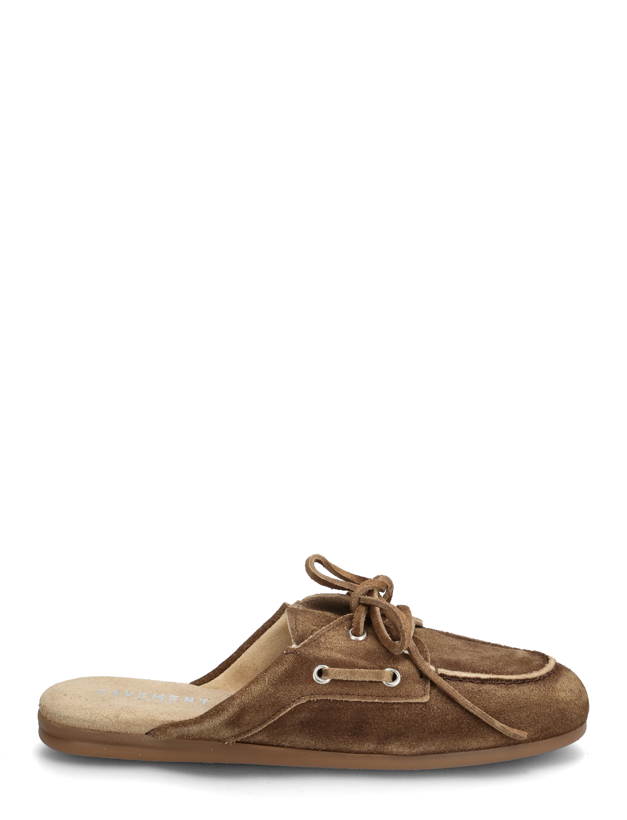 Pavement - Yasma - flade mules - brown suede - 1