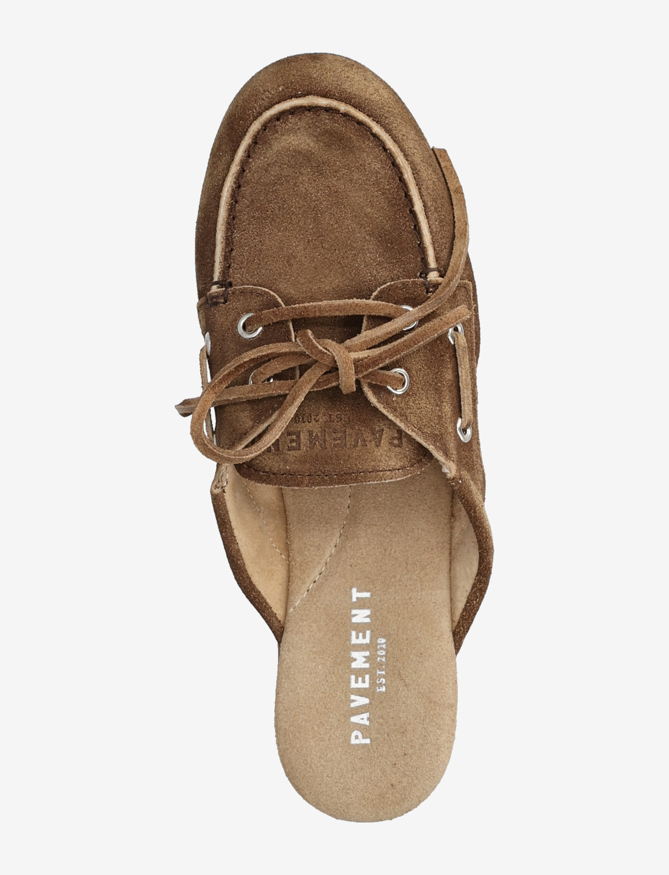 Pavement - Yasma - platta mules - brown suede - 3