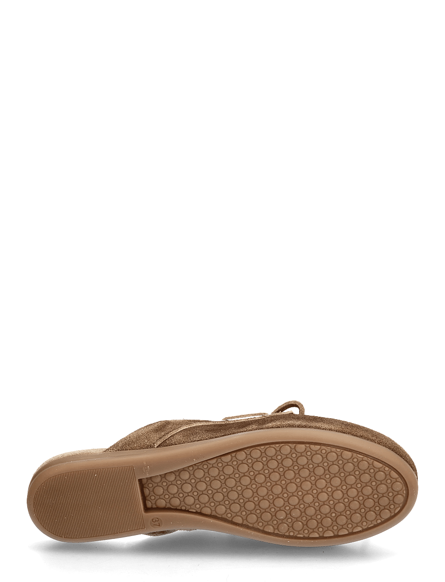 Pavement - Yasma - flache pantoletten - brown suede - 4