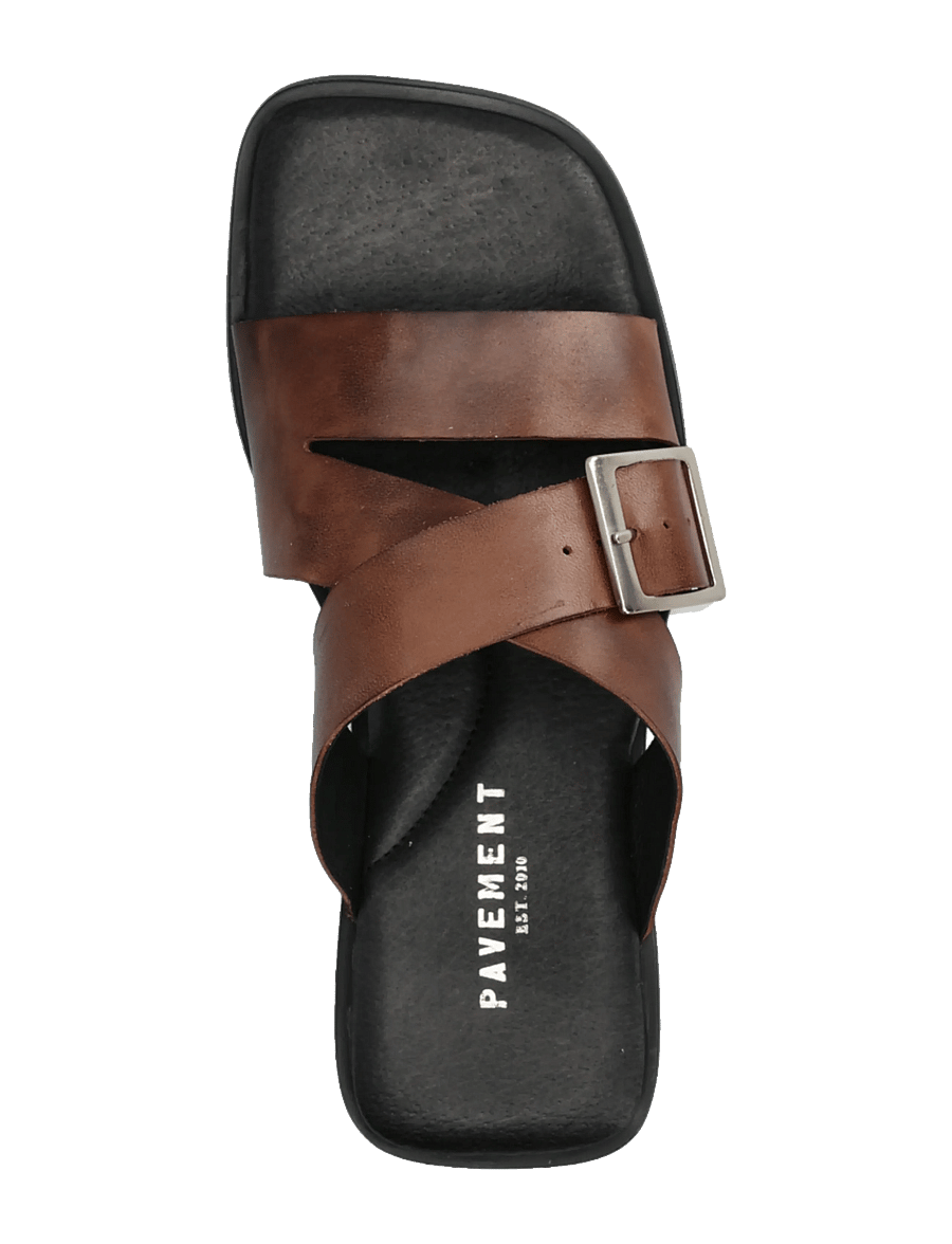 Pavement - PAMarisol - flatir sandalar - brown - 3