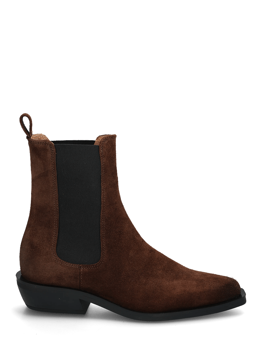 Pavement - PAAlmira - støvletter - brown suede - 2