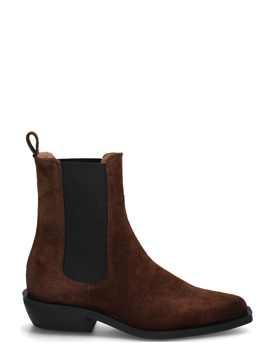 Pavement - PAAlmira - heeled ankle boots - brown suede - 2