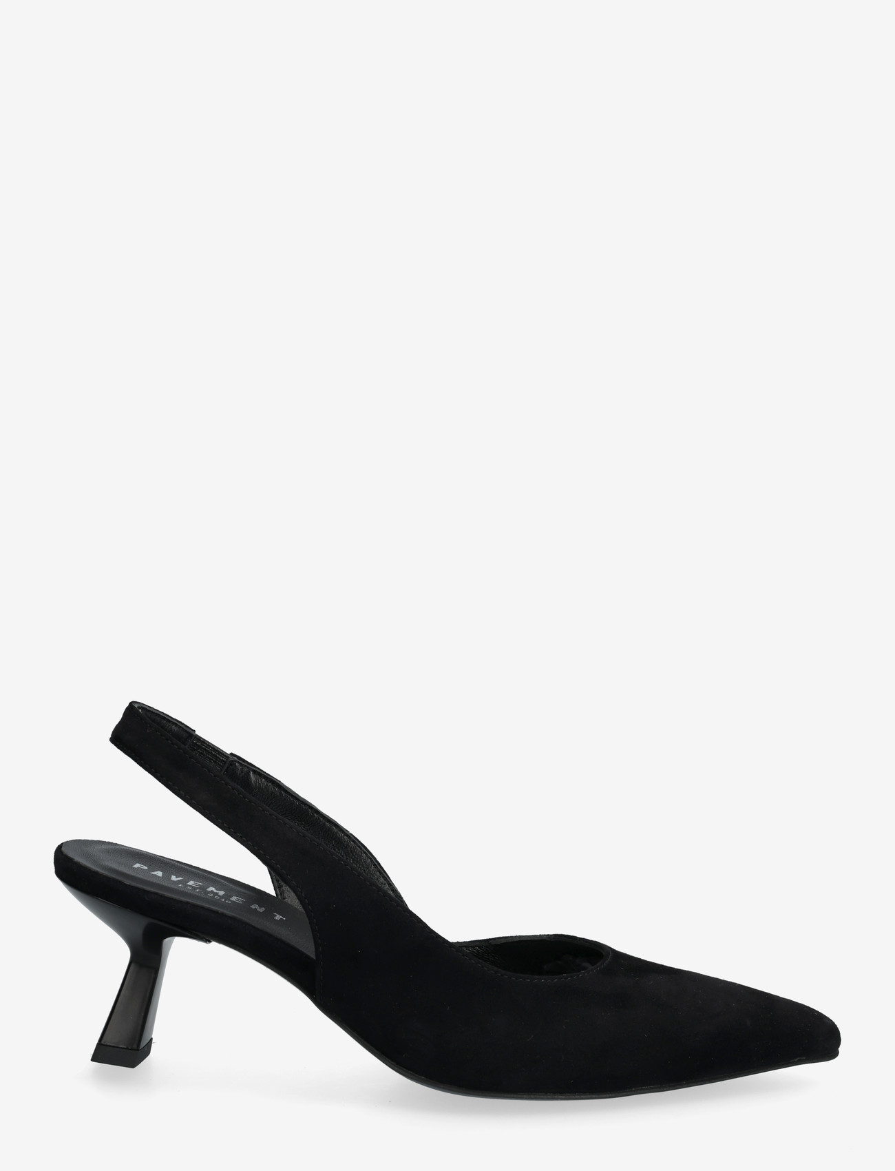Pavement - Therese Suede - högklackade slingbacks - black suede - 1