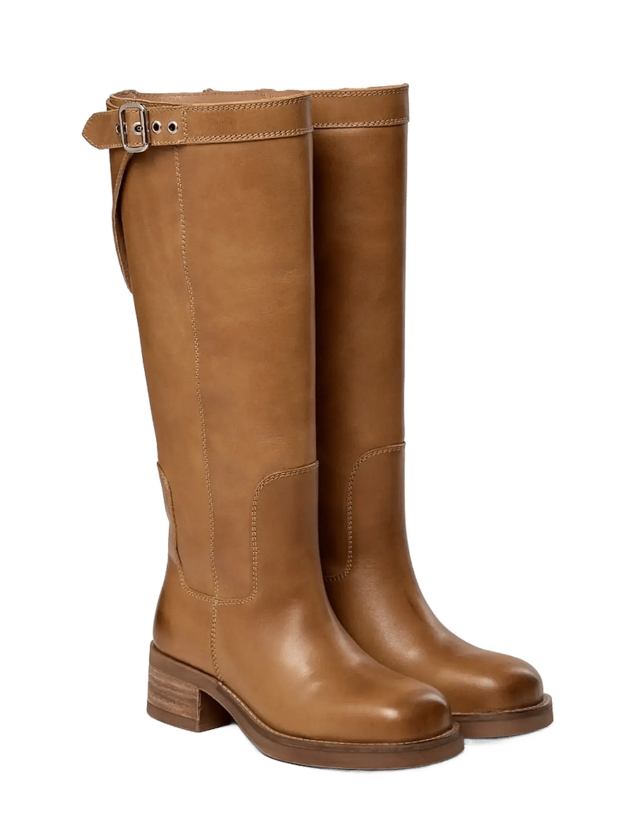 Pavement - PAAnine Vintage - knee high boots - tan vintage - 1