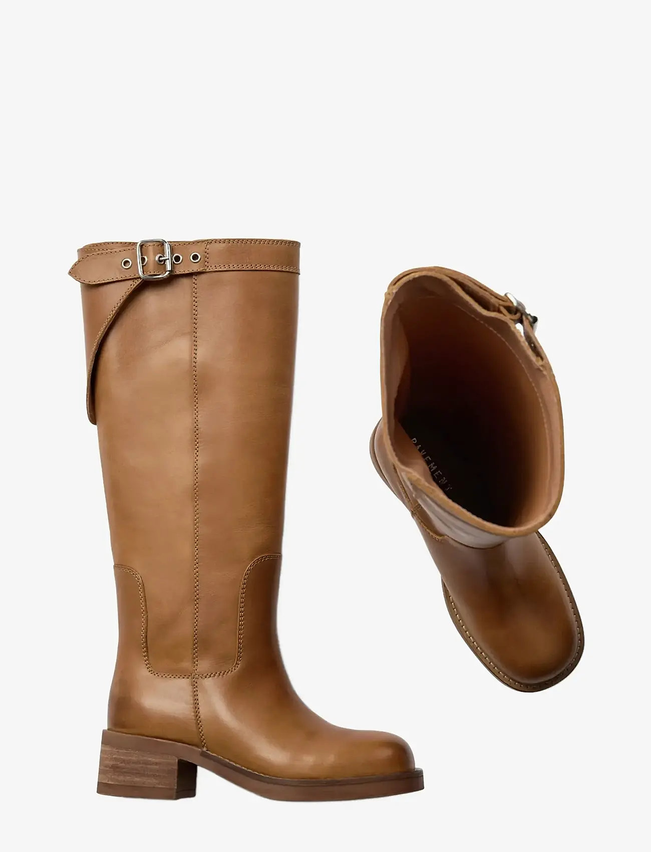 Pavement - PAAnine Vintage - kniehohe stiefel - tan vintage - 4