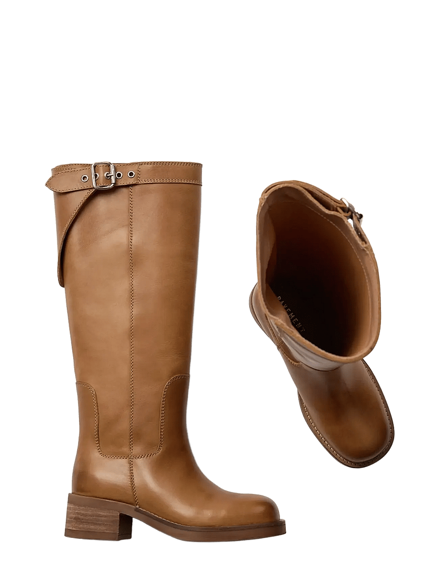 Pavement - PAAnine Vintage - knee high boots - tan vintage - 4