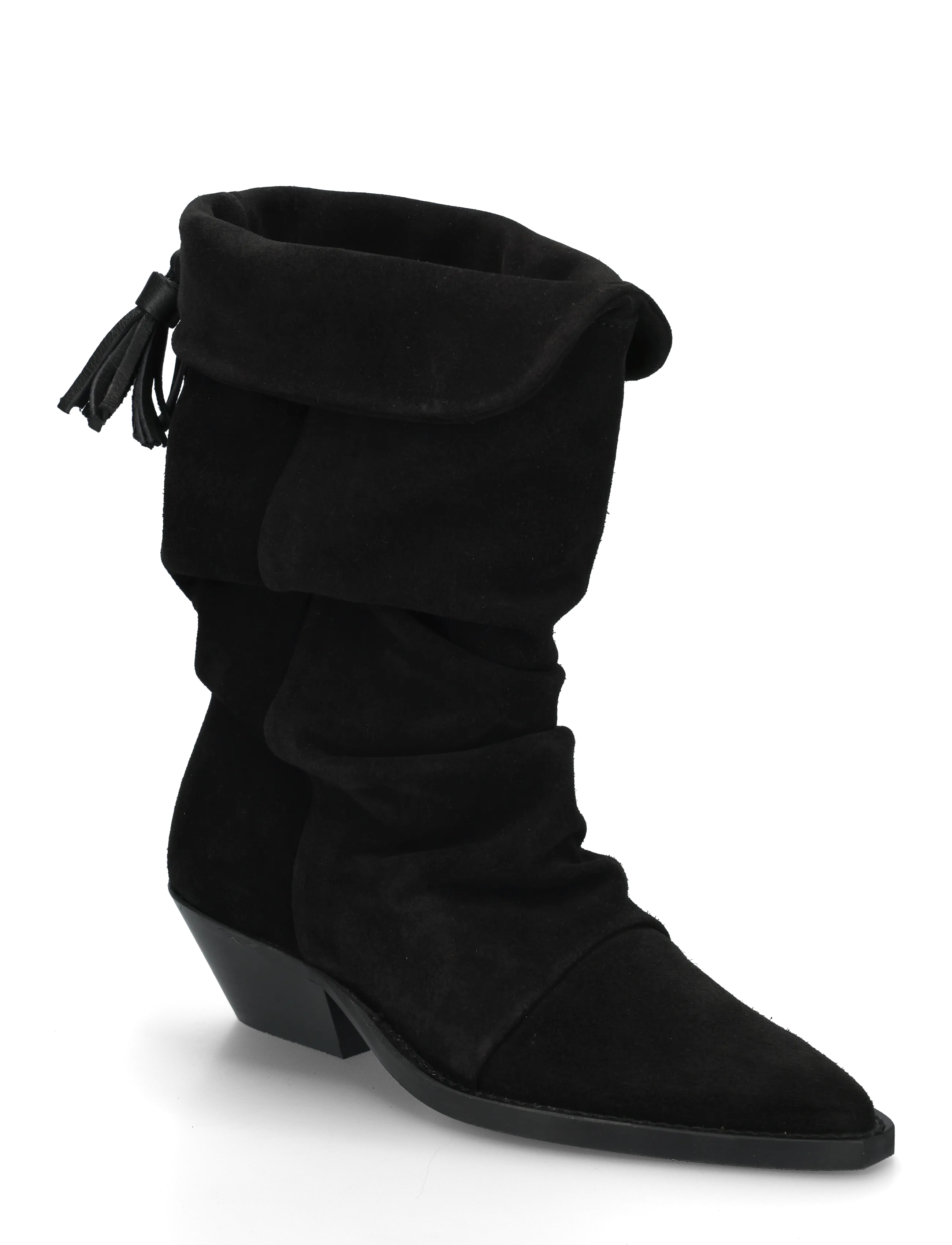 Pavement PABirk Suede - Schuhe - BLACK SUEDE / black