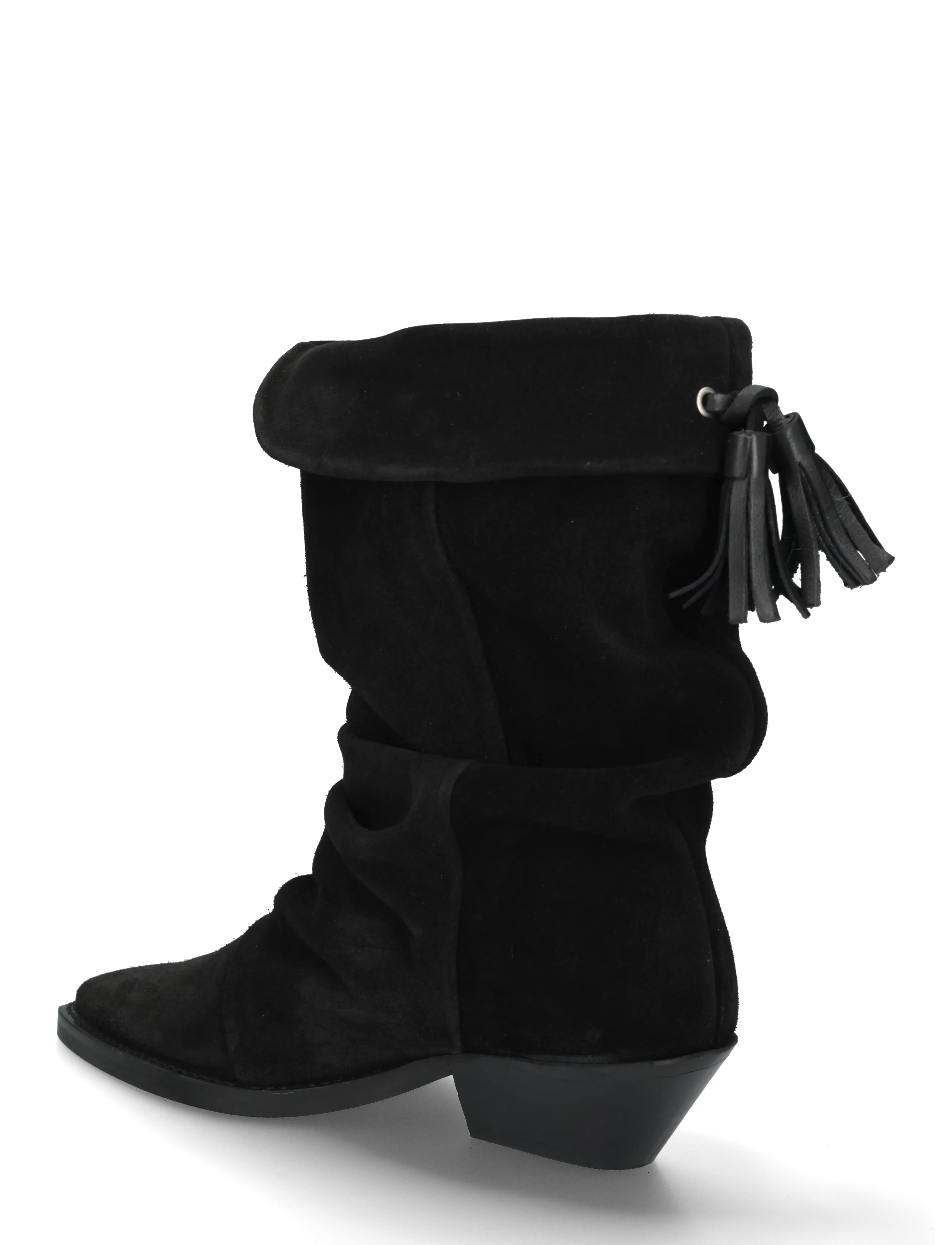 Pavement - PABirk Suede - stiefeletten mit absatz - black suede - 1
