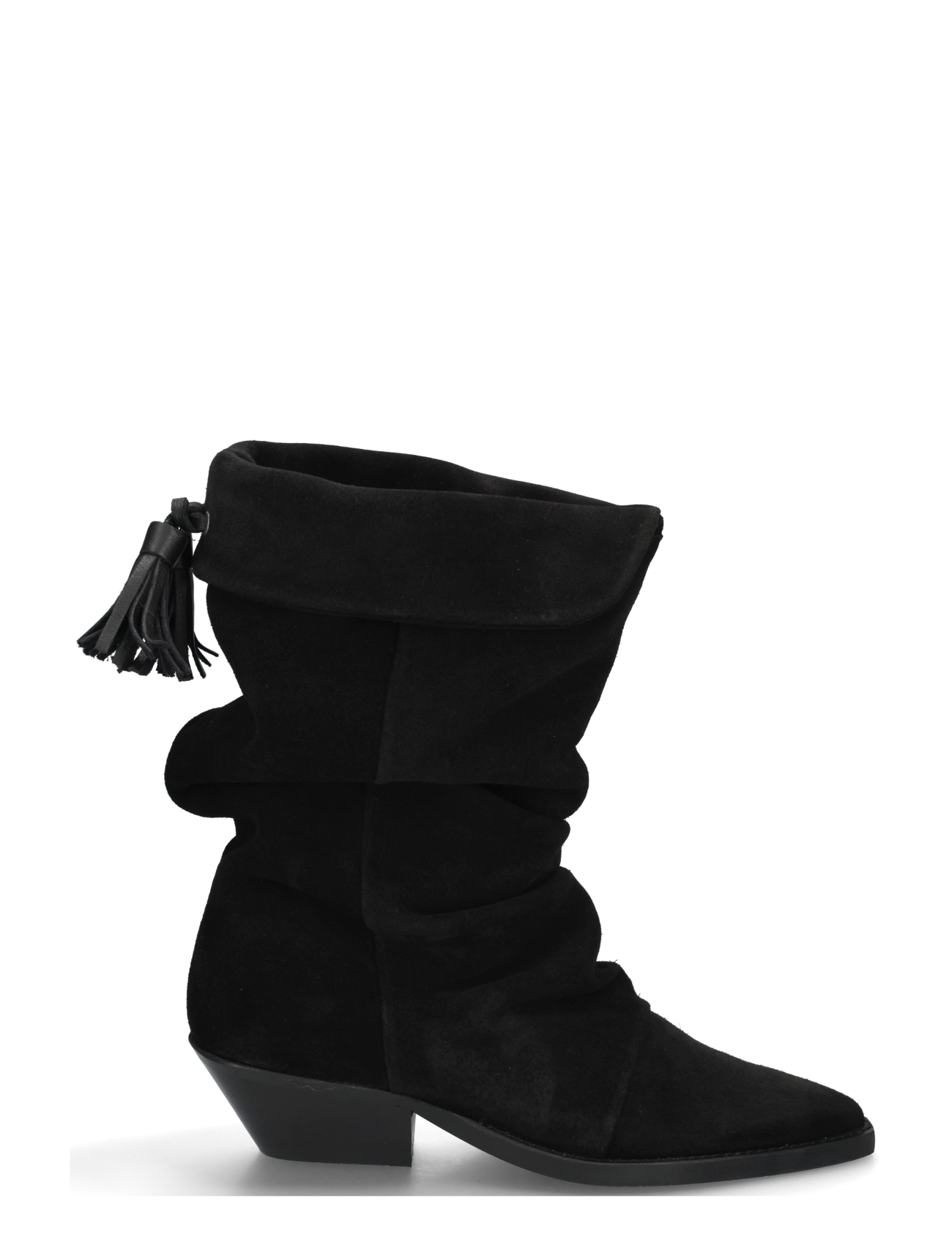 Pavement - PABirk Suede - stövletter - black suede - 2