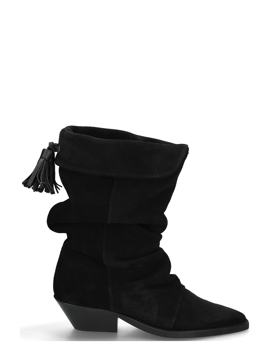 Pavement - PABirk Suede - stövletter - black suede - 2
