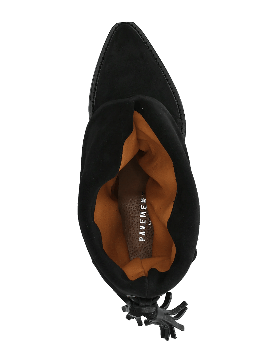 Pavement - PABirk Suede - stiefeletten mit absatz - black suede - 3