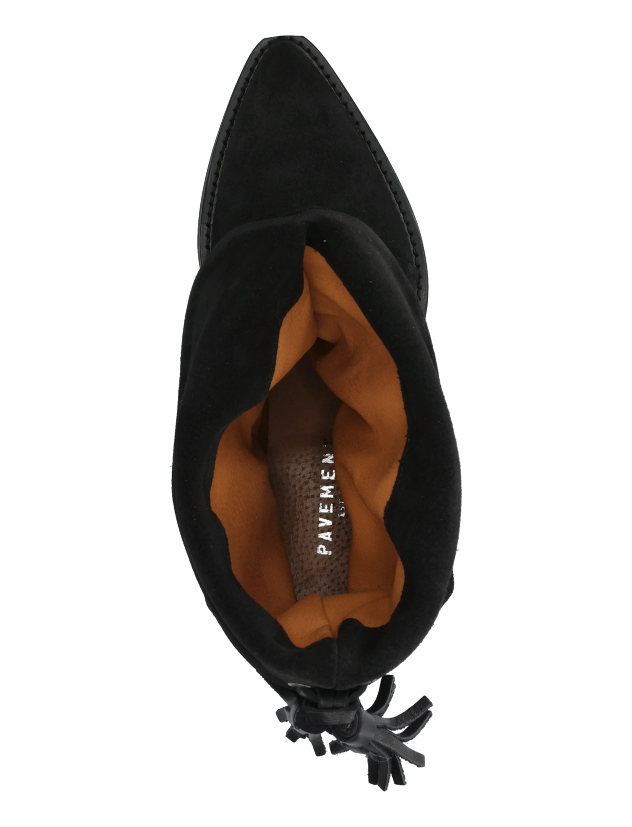 Pavement - PABirk Suede - stövletter - black suede - 3