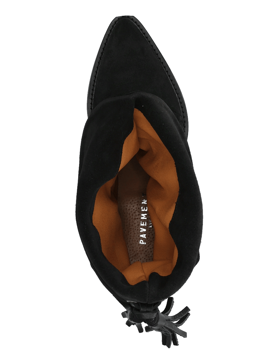 Pavement - PABirk Suede - stövletter - black suede - 3